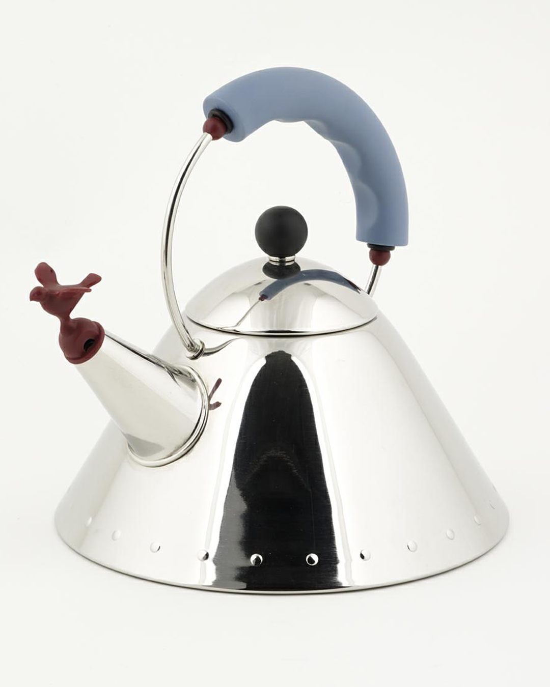 The Alessi 9093 kettle is a perfect mix of pop art playfulness and