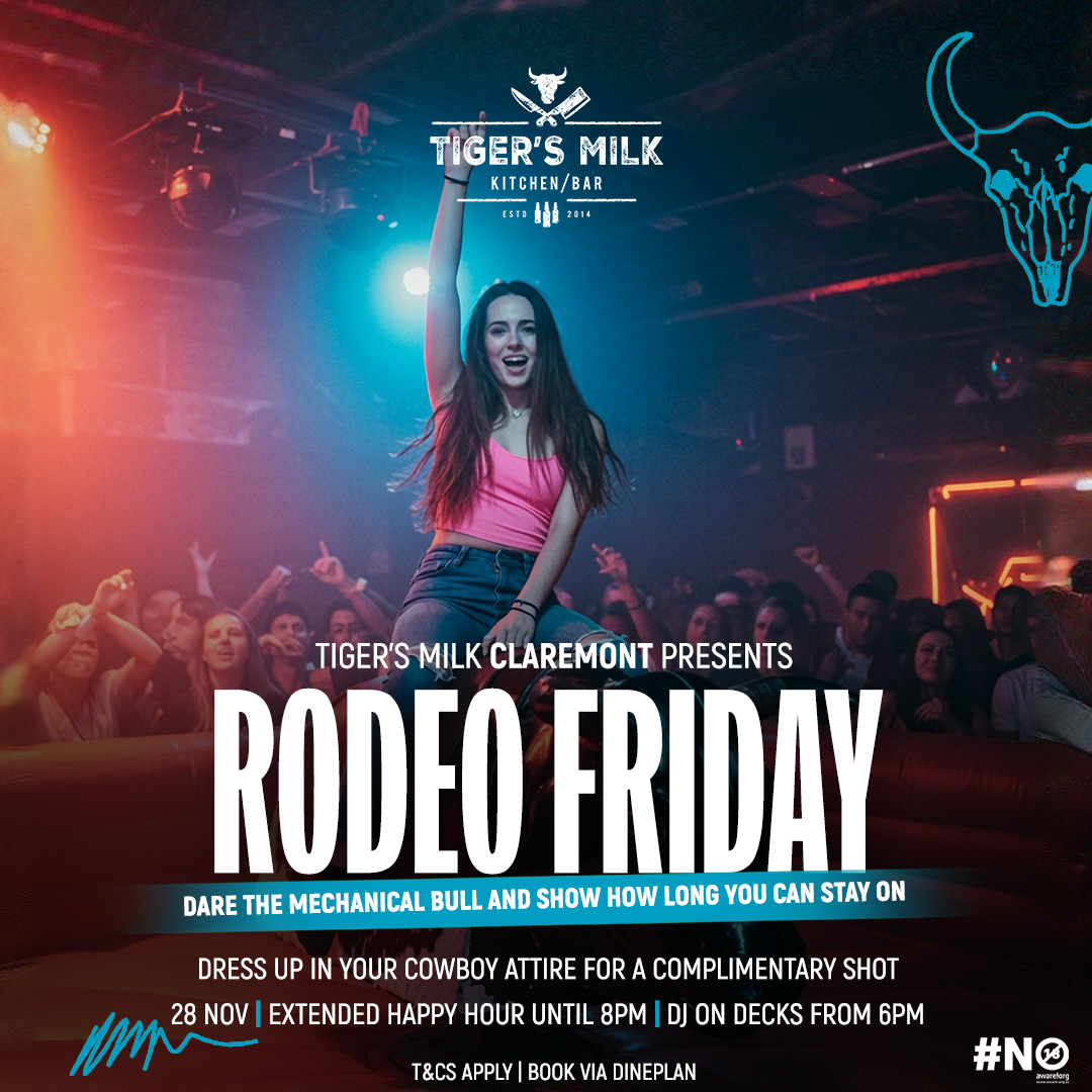 Tiger's - Survive the bull and celebrate like a legend. Fall off and ...