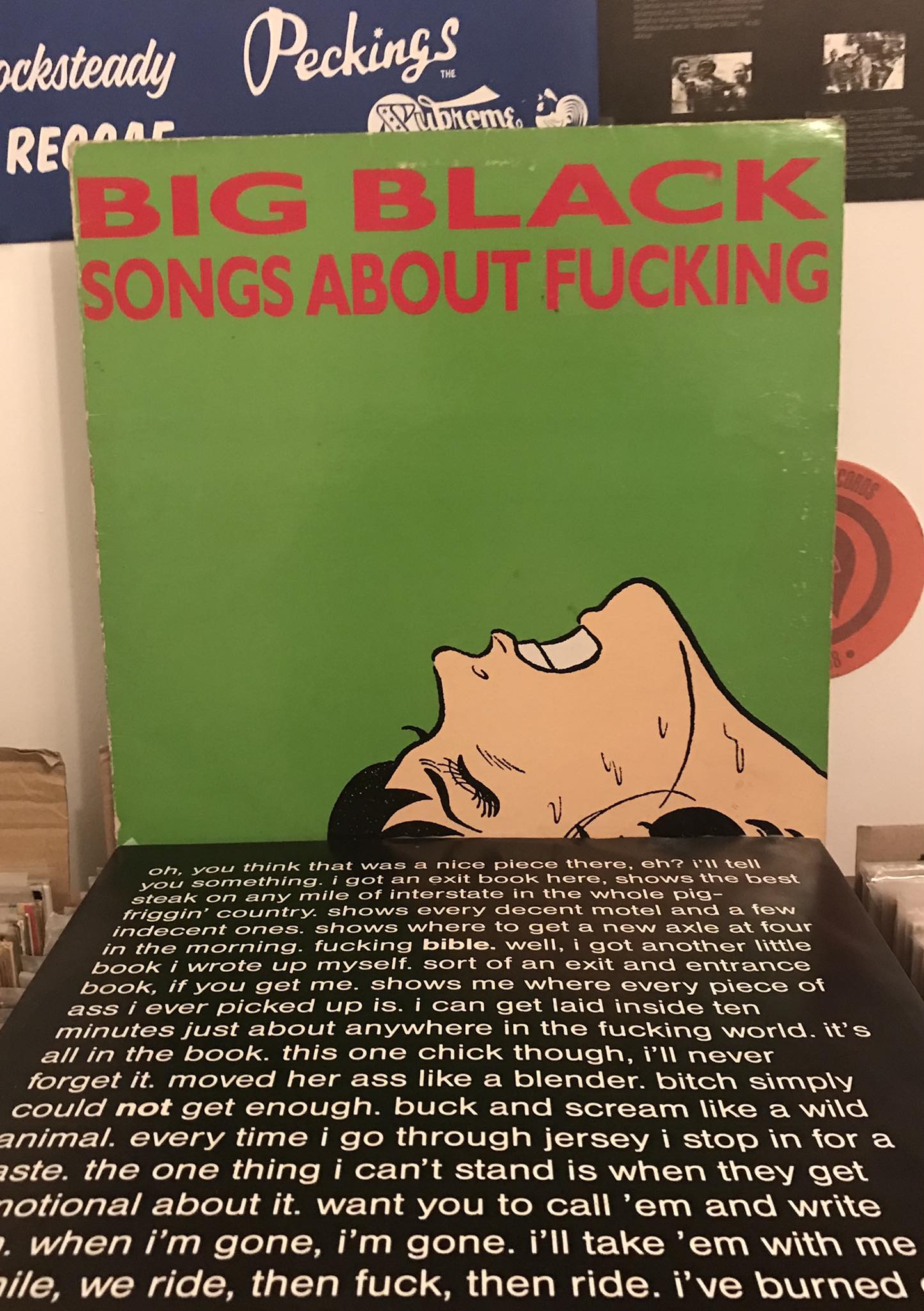 Big Black = Songs About F¥cking. 1987 Blast First Records