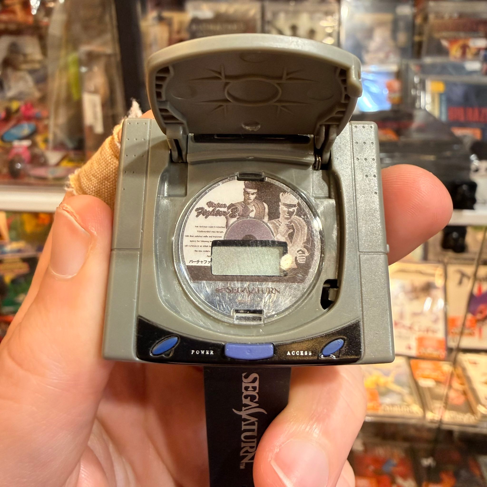 A cool pair of Takara Tomy Sega Saturn digital watches! No better 