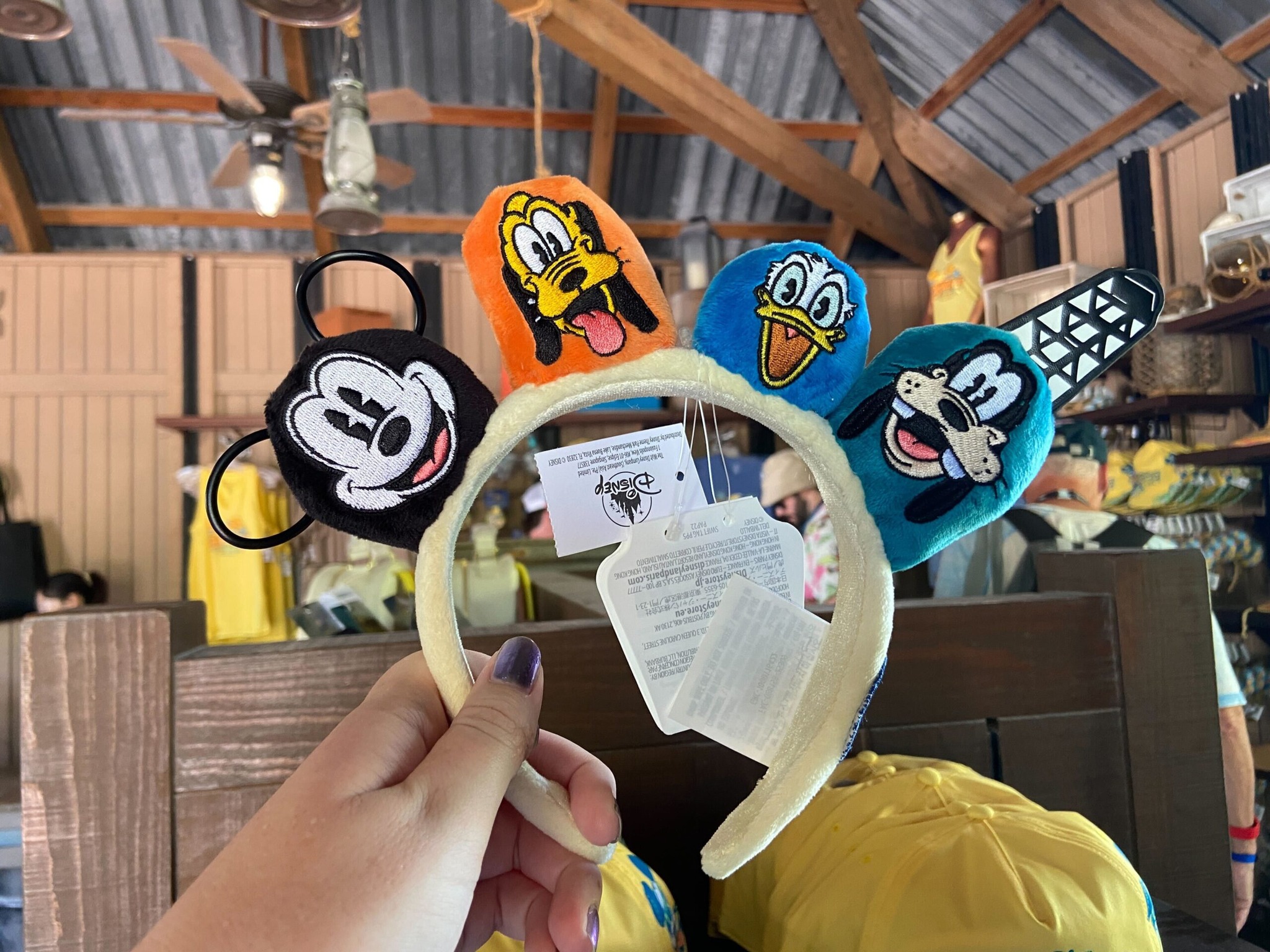 Castaway Cay-Exclusive 'Mount Rustmore' Plush Headband From Disney