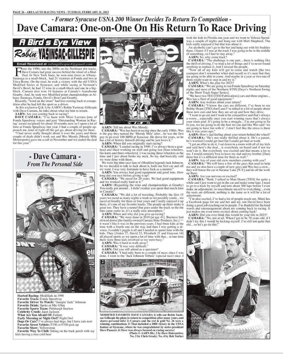Dave - Here is the article Robin Yasinsac-Gillespie did with Dave for ...