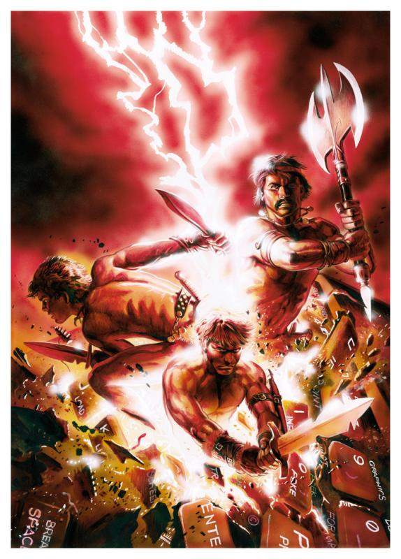 Barbarian Breakout' Adventure and fantasy explode violently from