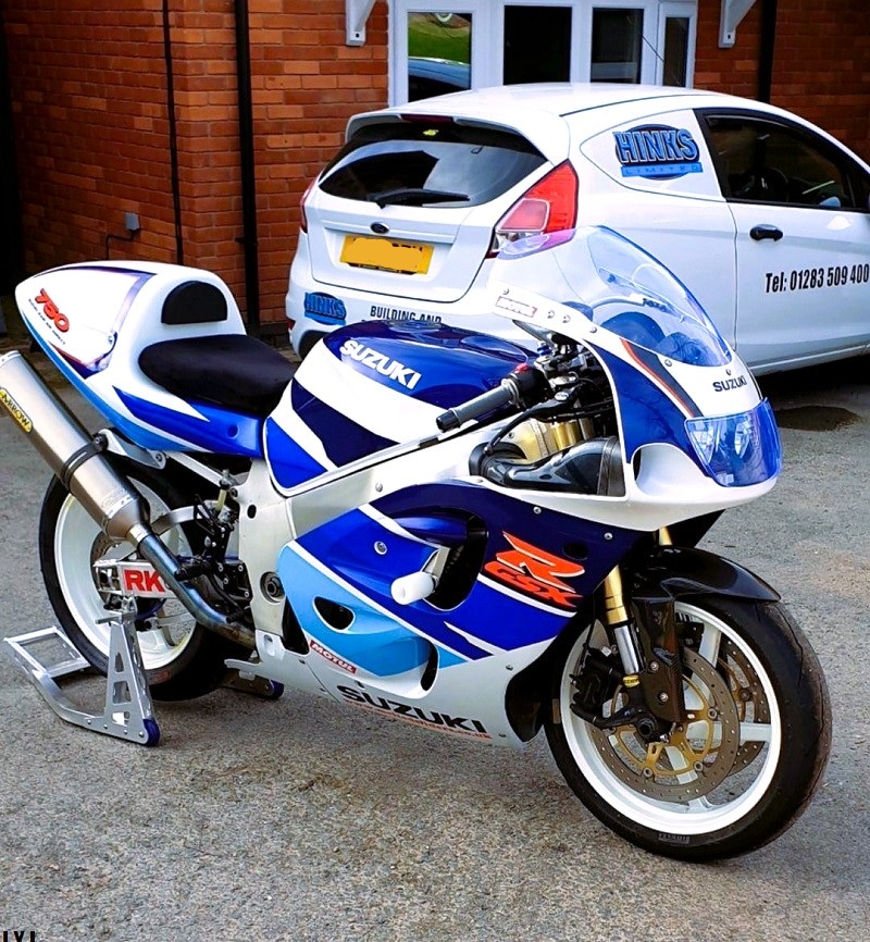Suzuki GSX-R 750 SRAD Cheers, Tim Kennedy
