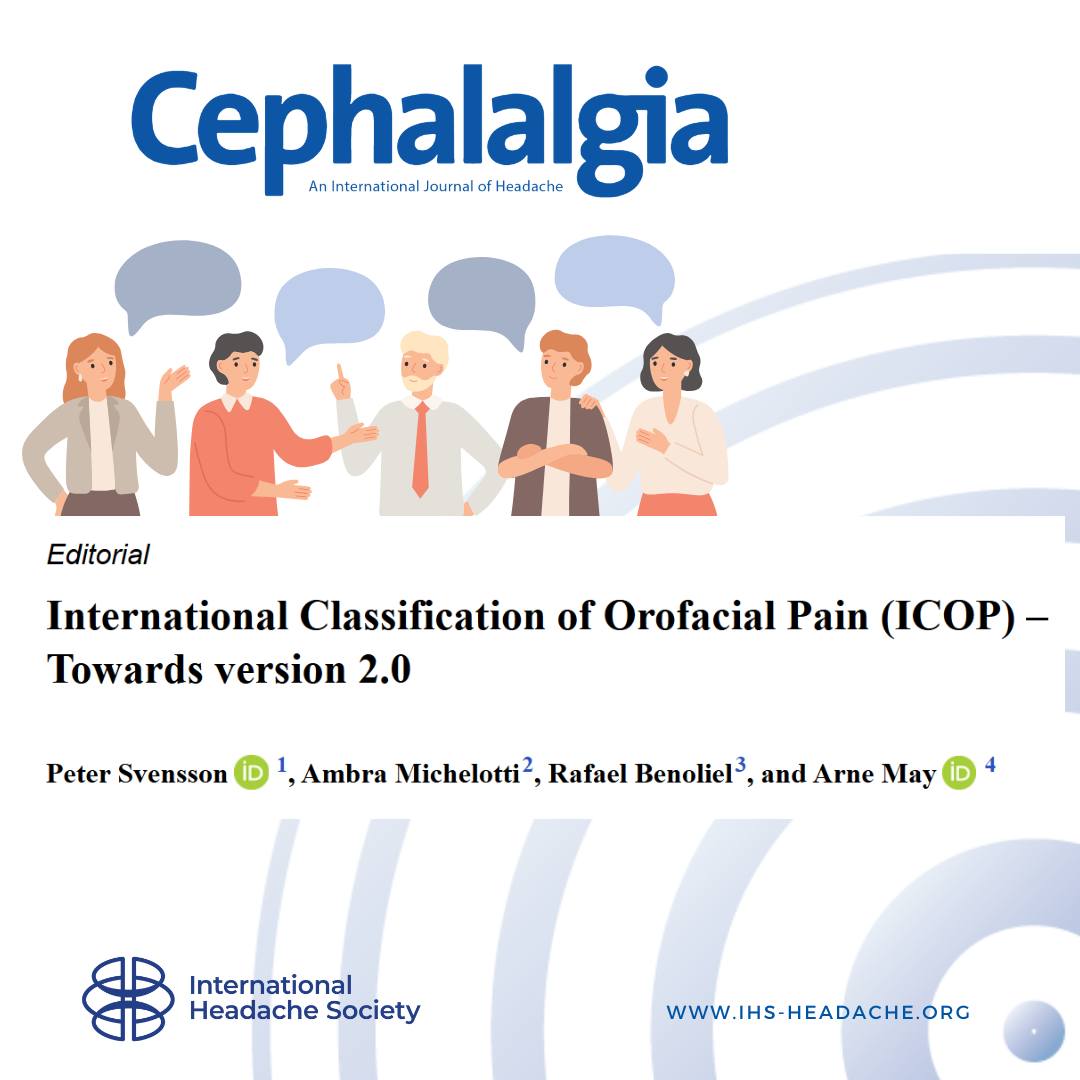 International - New in Cephalalgia! International Classification of ...