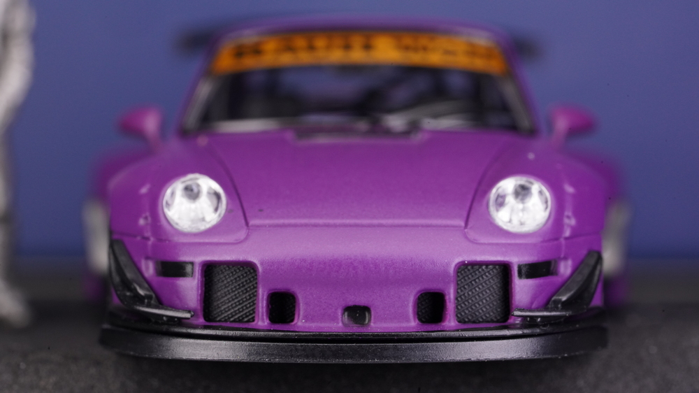 ignition 2151 Porsche RWB 993 Matte Purple With Mr. Nakai