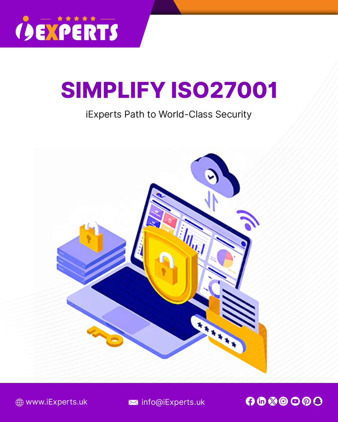 IExperts - 🔐 Strengthen your organization with ISO 27001 —... | Facebook