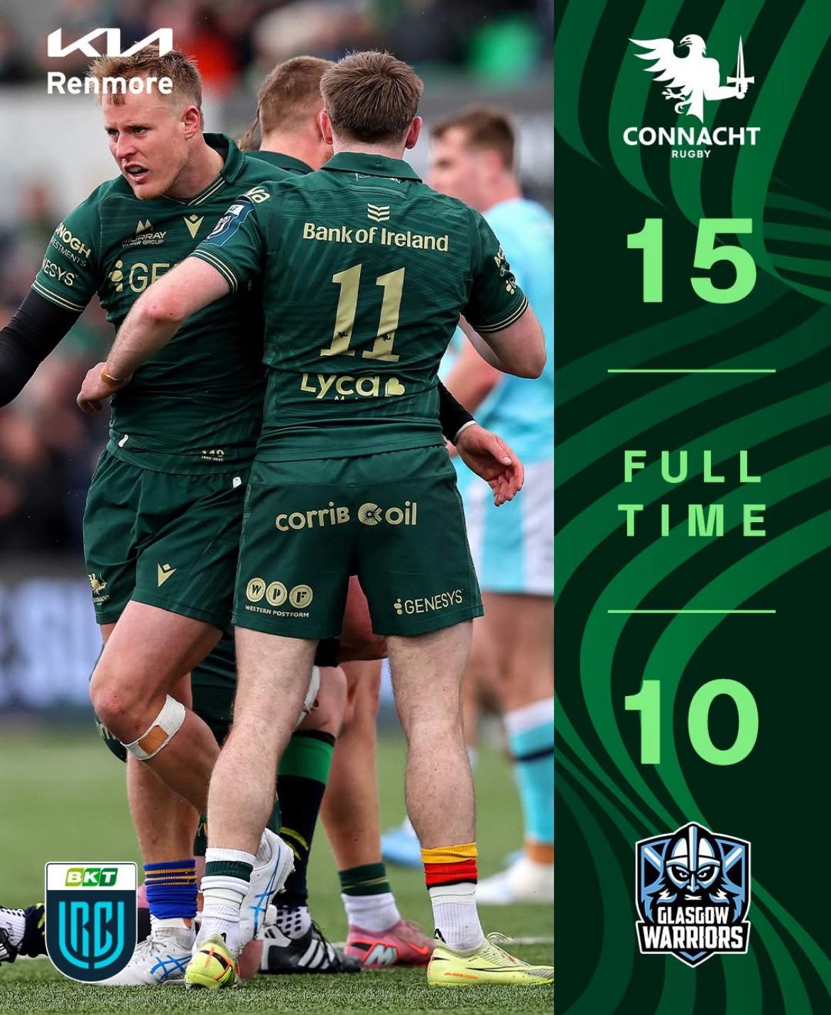 Full time and it’s a win for... - Irish Rugby Supporters Club | Facebook