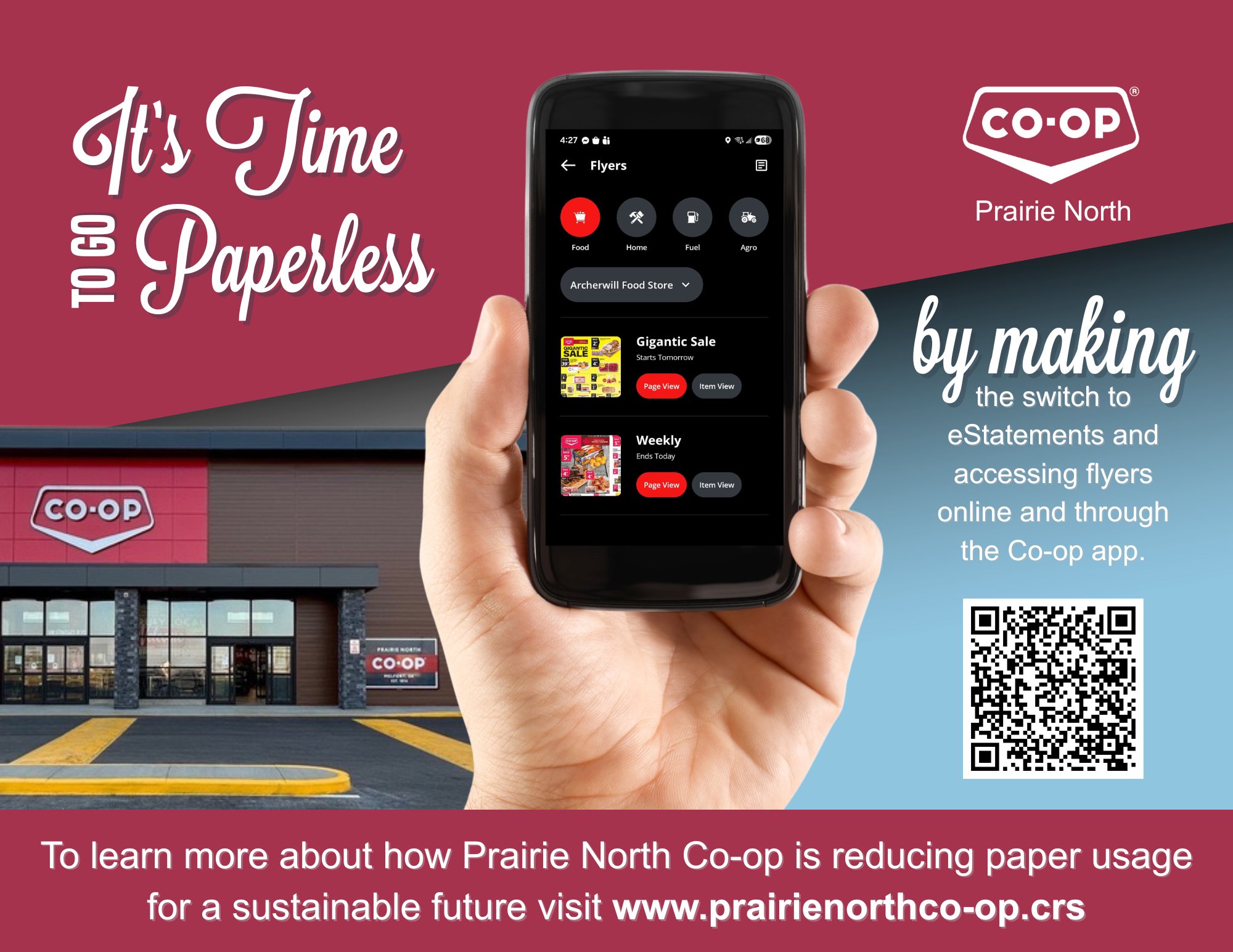 Prairie - Why Go Paperless? STATEMENTS Timely Delivery: No more waiting ...