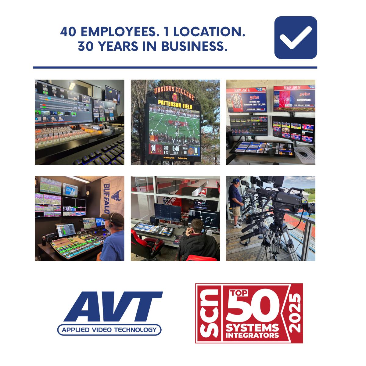 Applied - AVT Recognized as a Top 50 AV Integrator We’re proud to share ...