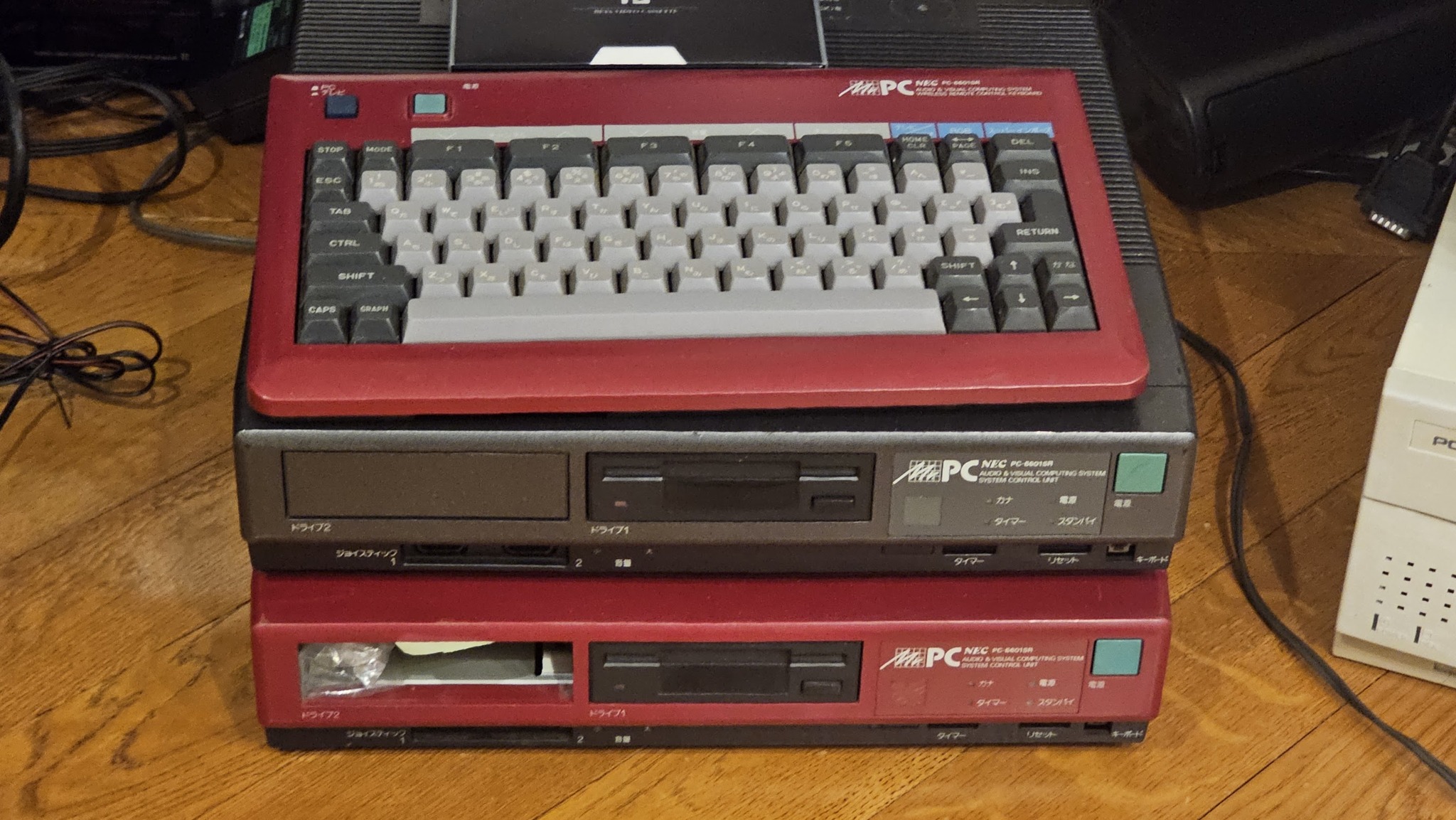 A beautiful Japanese Computer from the 80s. MSX2+ Panasonic FS-A1WX.