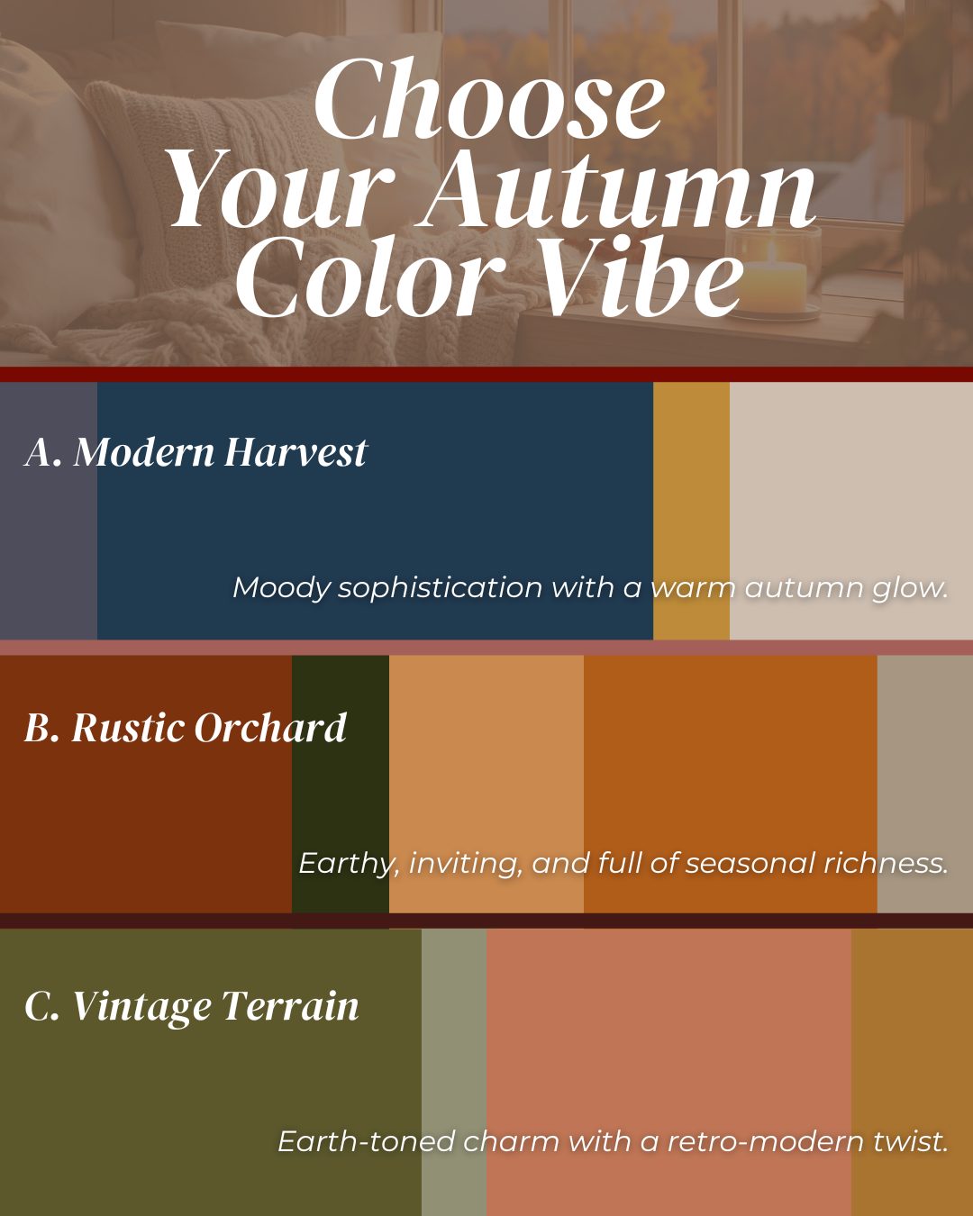 Peach - Which Fall Mood Matches Your Home? We’ve pulled together some ...