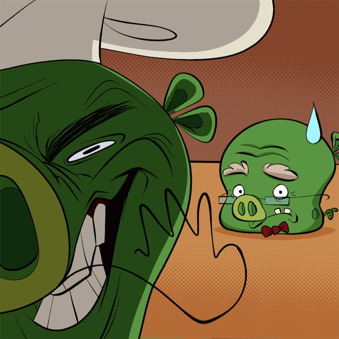 Angry - Friday means a new episode of Piggy Tales! 