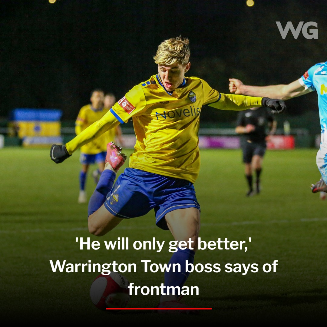 Warrington Guardian Sport | The Warrington Town FC boss discusses his ...