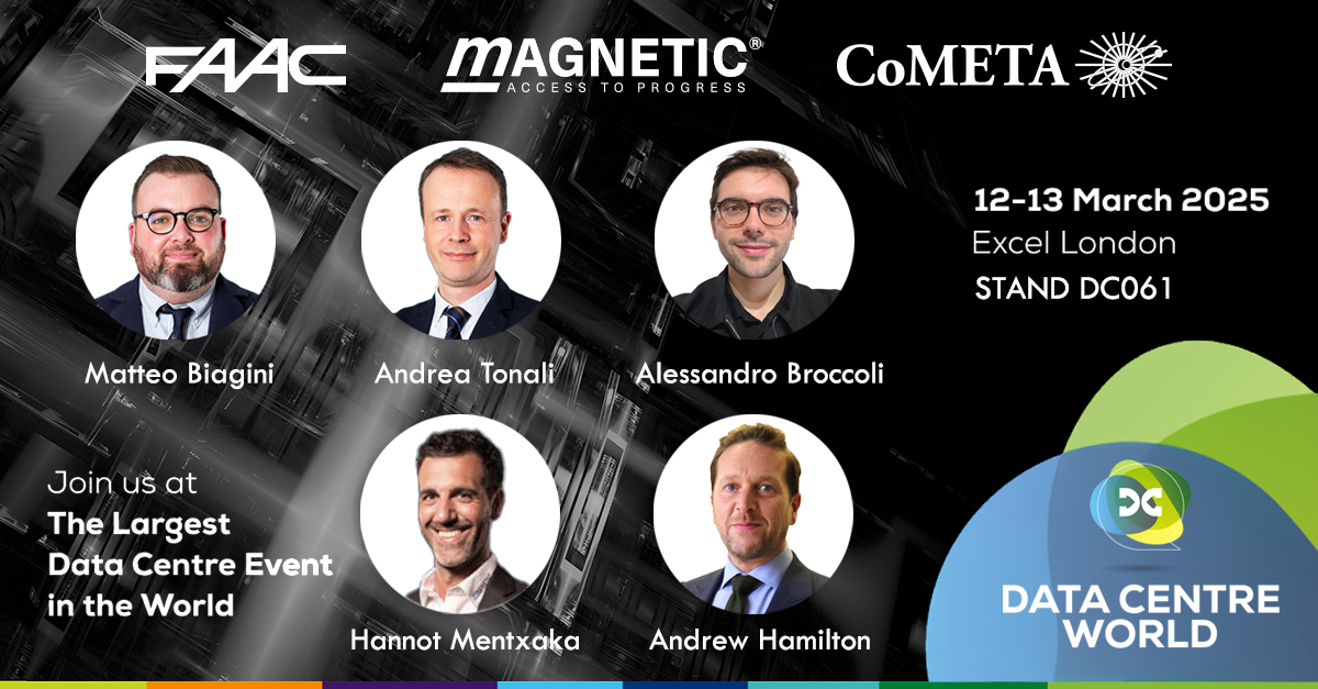 Cometa - 📢 Less than a week to immerse ourselves in Data Centre World ...