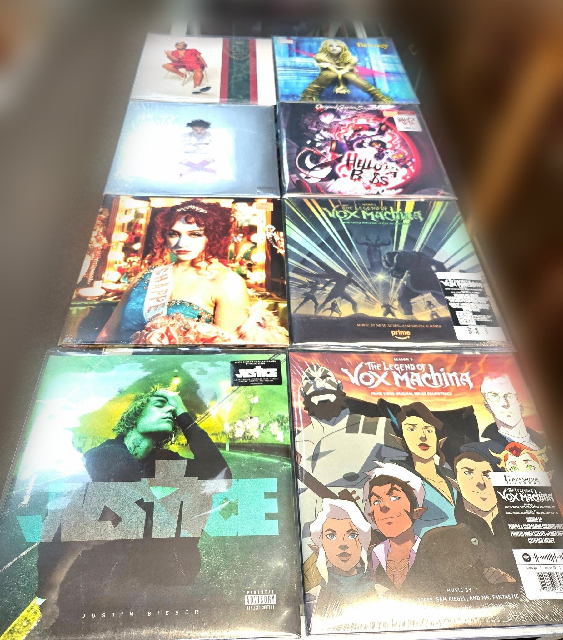 A sample of our new vinyl arrivals at Tramp
