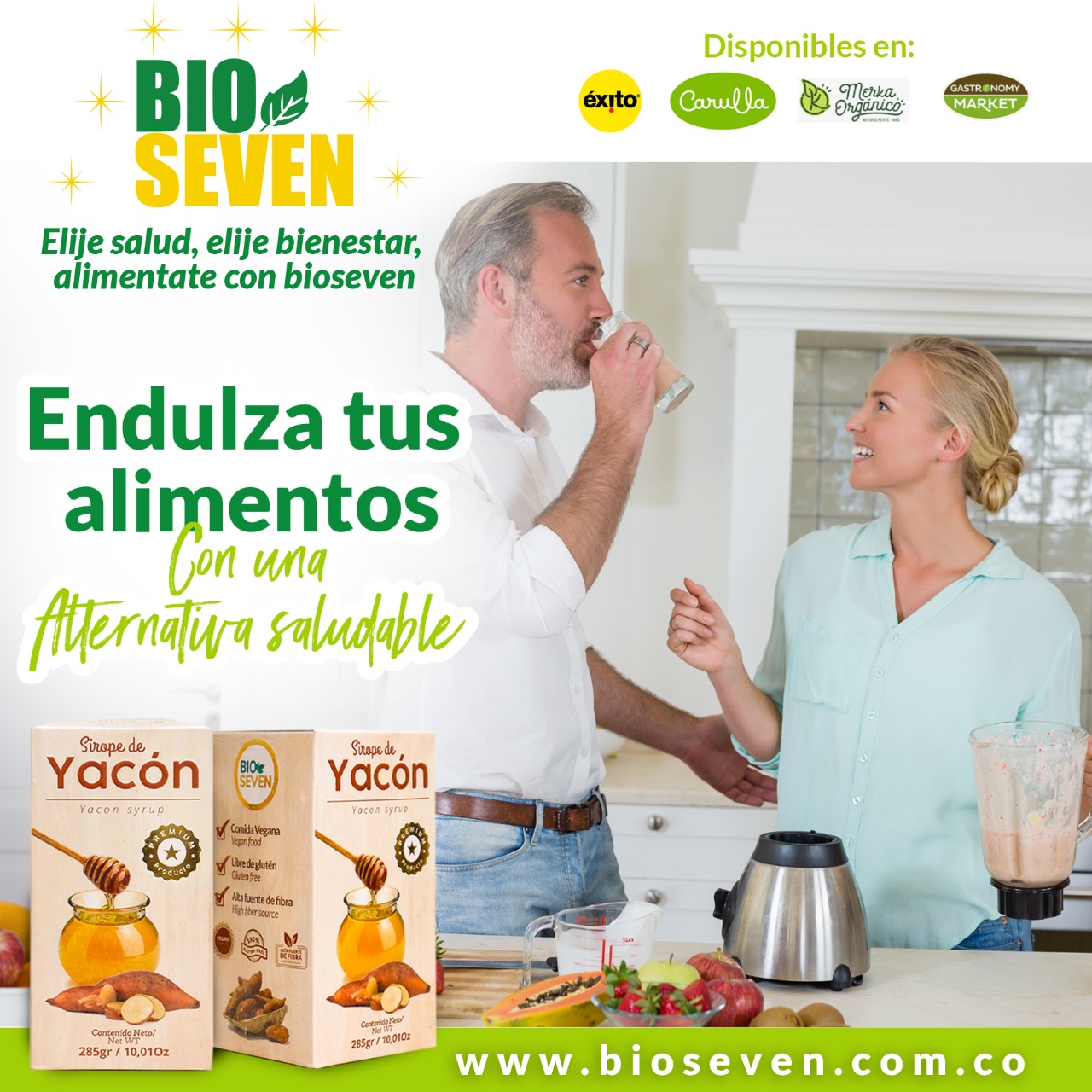BioSeven - 🤗 Agrega nuestro Sirope de Yacón en tus...