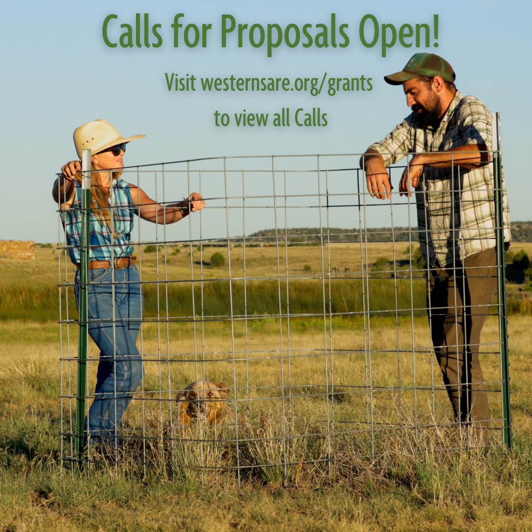 Western - We are happy to announce that Western SARE now has five open ...