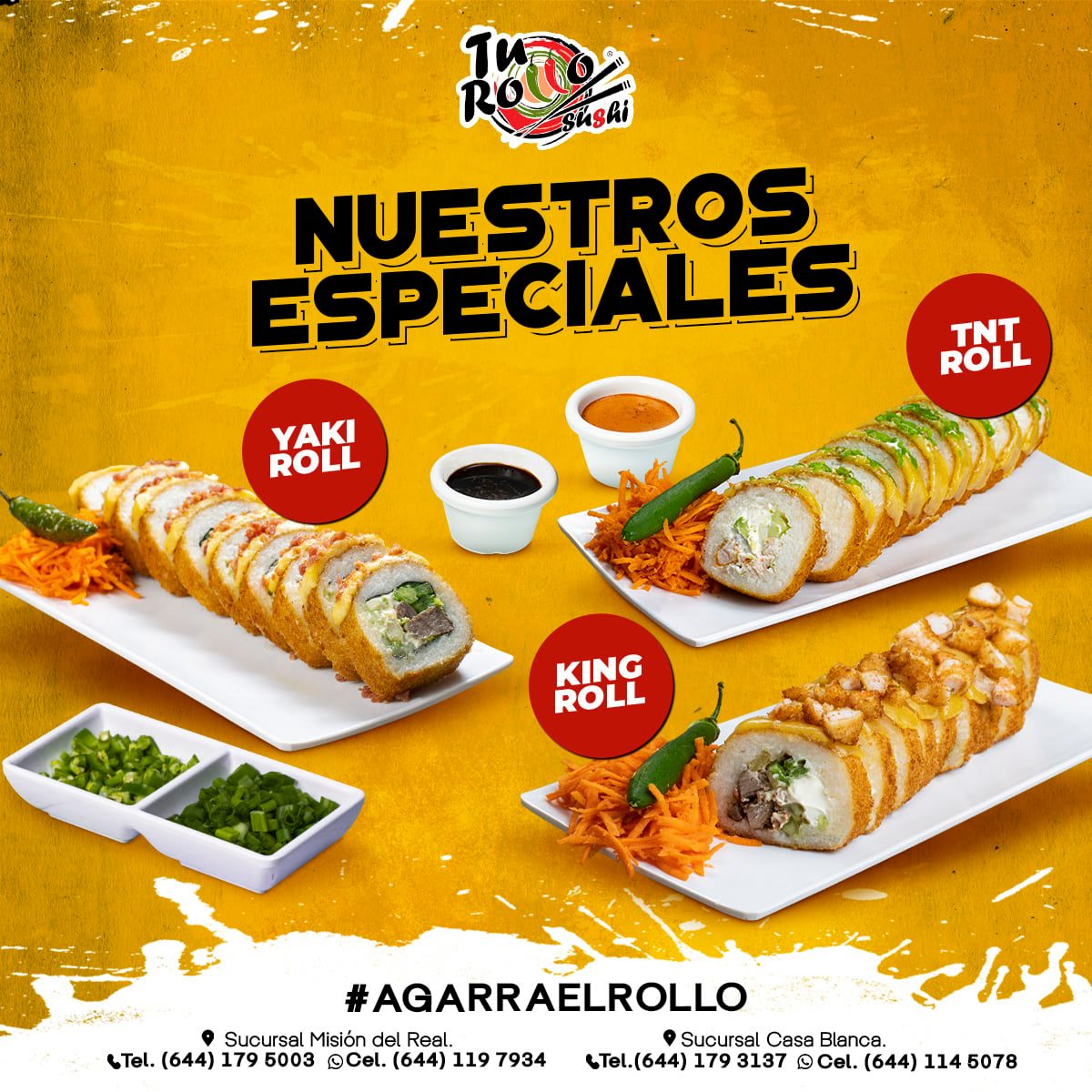 Tu Rollo Sushi - ¡Conoce más de nuestros rollos... | Facebook