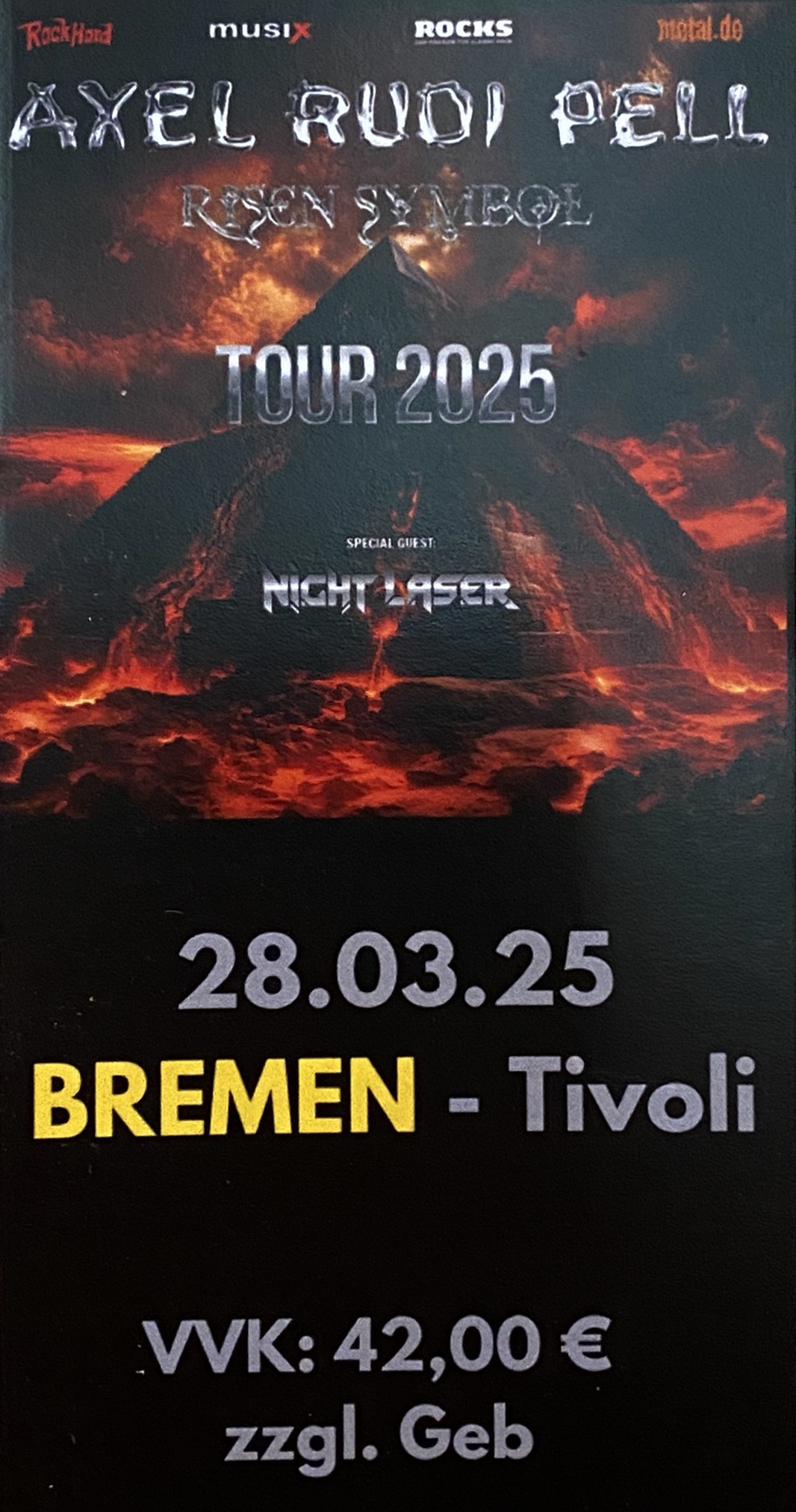 Hot - Roggen Roll Endspurt: AXEL RUDI PELL live am Freitag in der ...