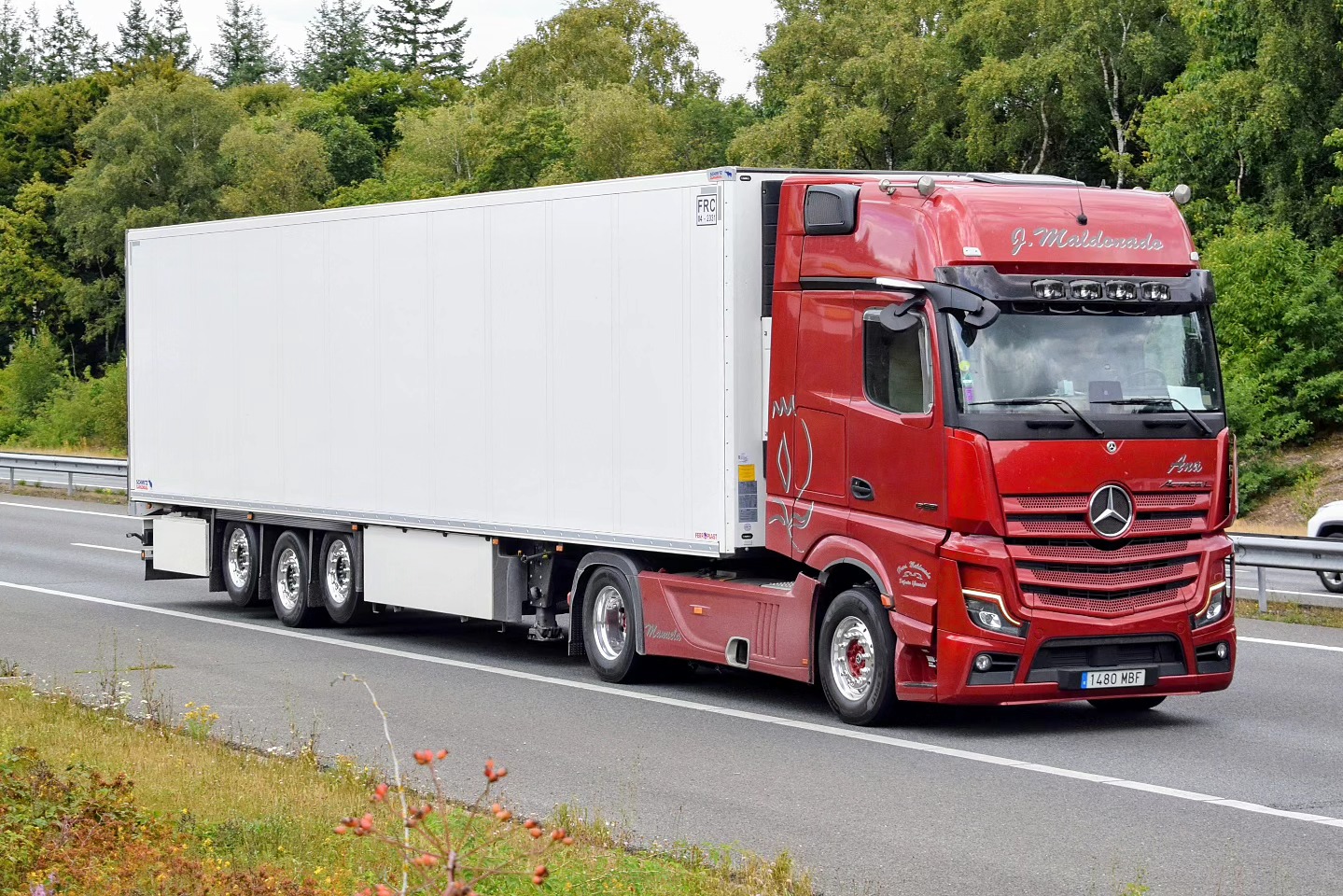 Mercedes Benz Actros L 1863 Gigaspace MP5 from J. Maldonado, Spain