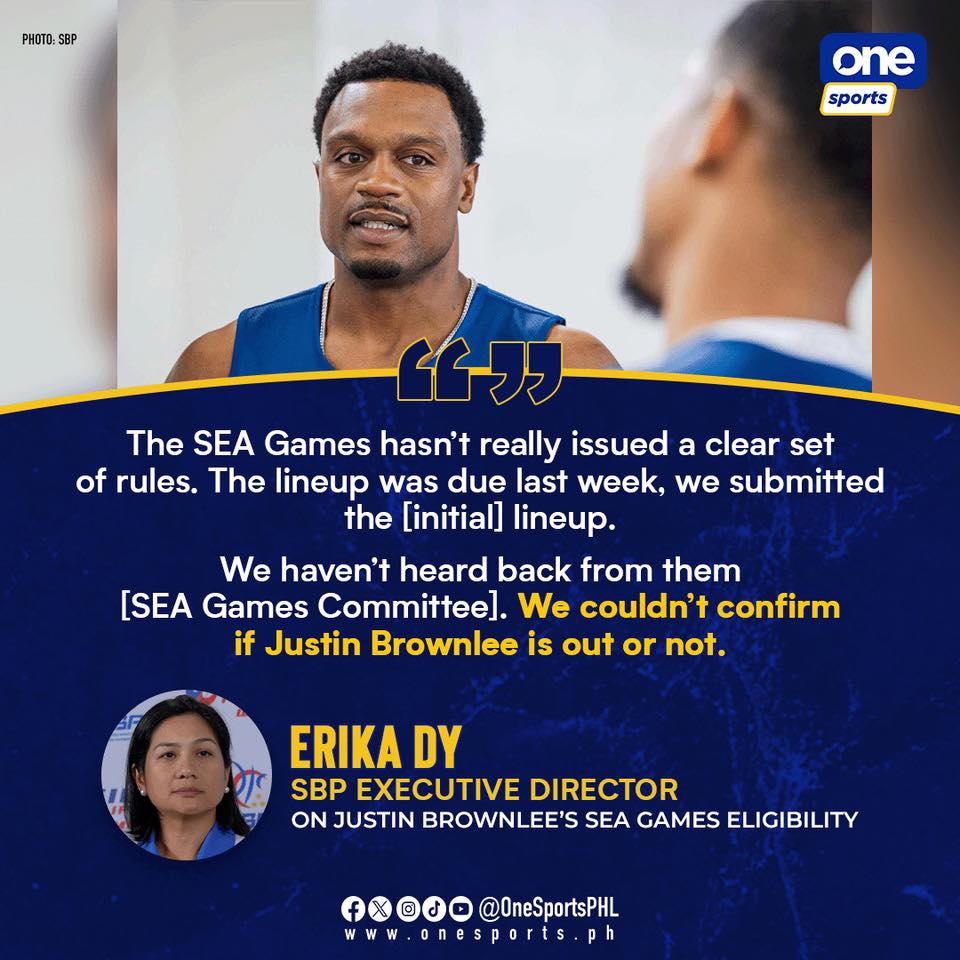 One Sports - NO CONFIRMATION YET Samahang Basketbol ng... | Facebook