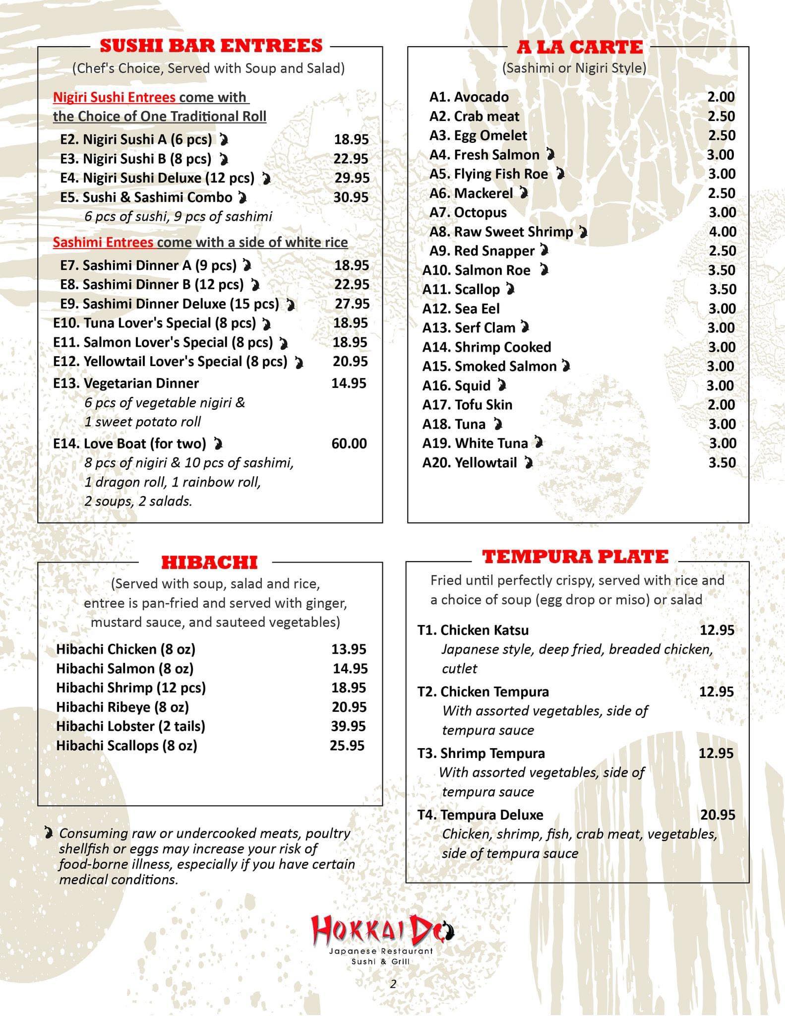 Menu.