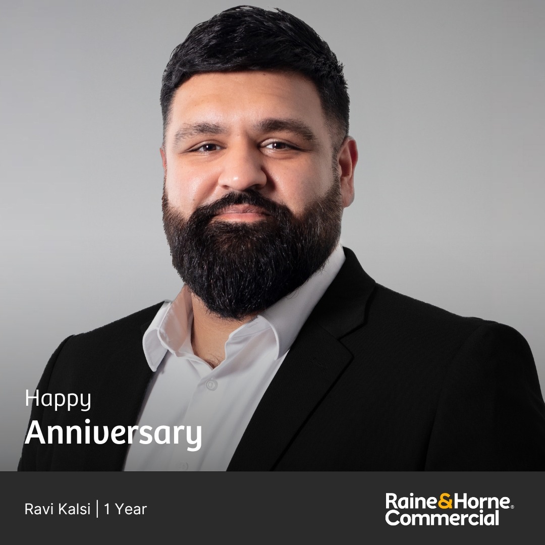 Raine - Congratulations to Ravi Kalsi on 1 year with Raine & Horne ...