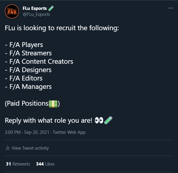 FLu Esports LLC