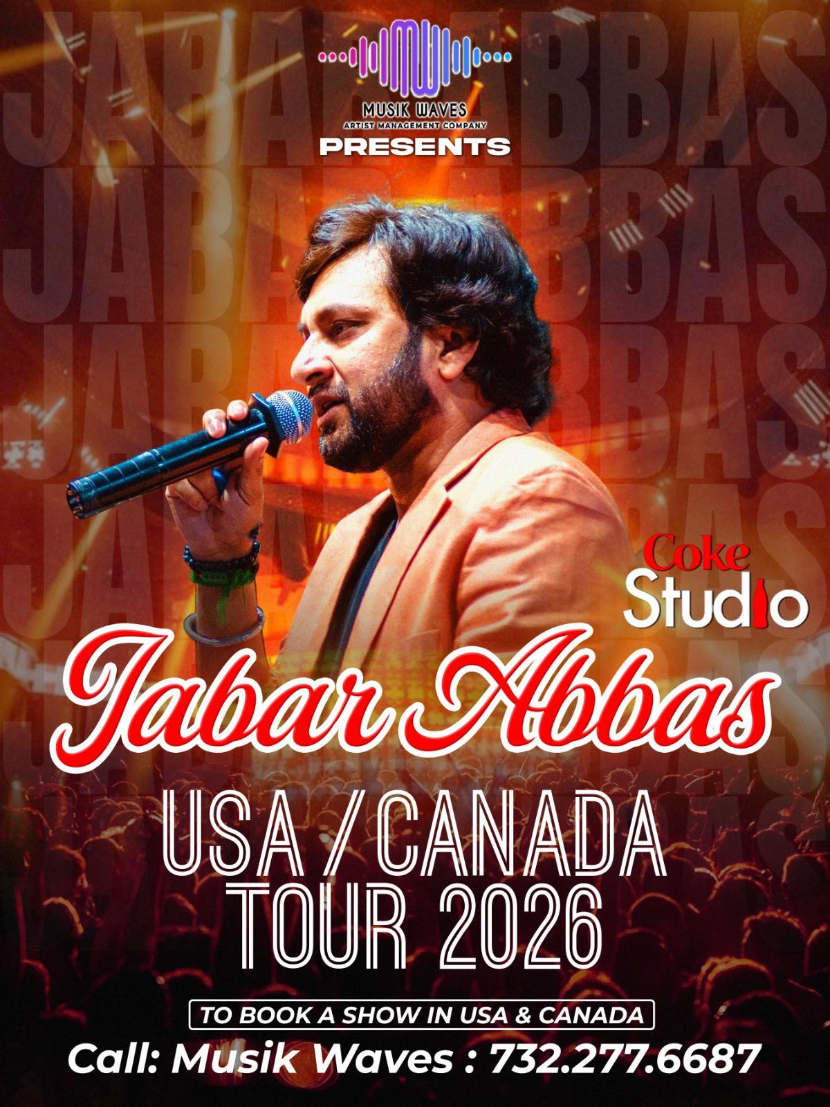 Musik Waves - 🎤 *Jabar Abbas – USA & Canada Tour 2026*... | Facebook