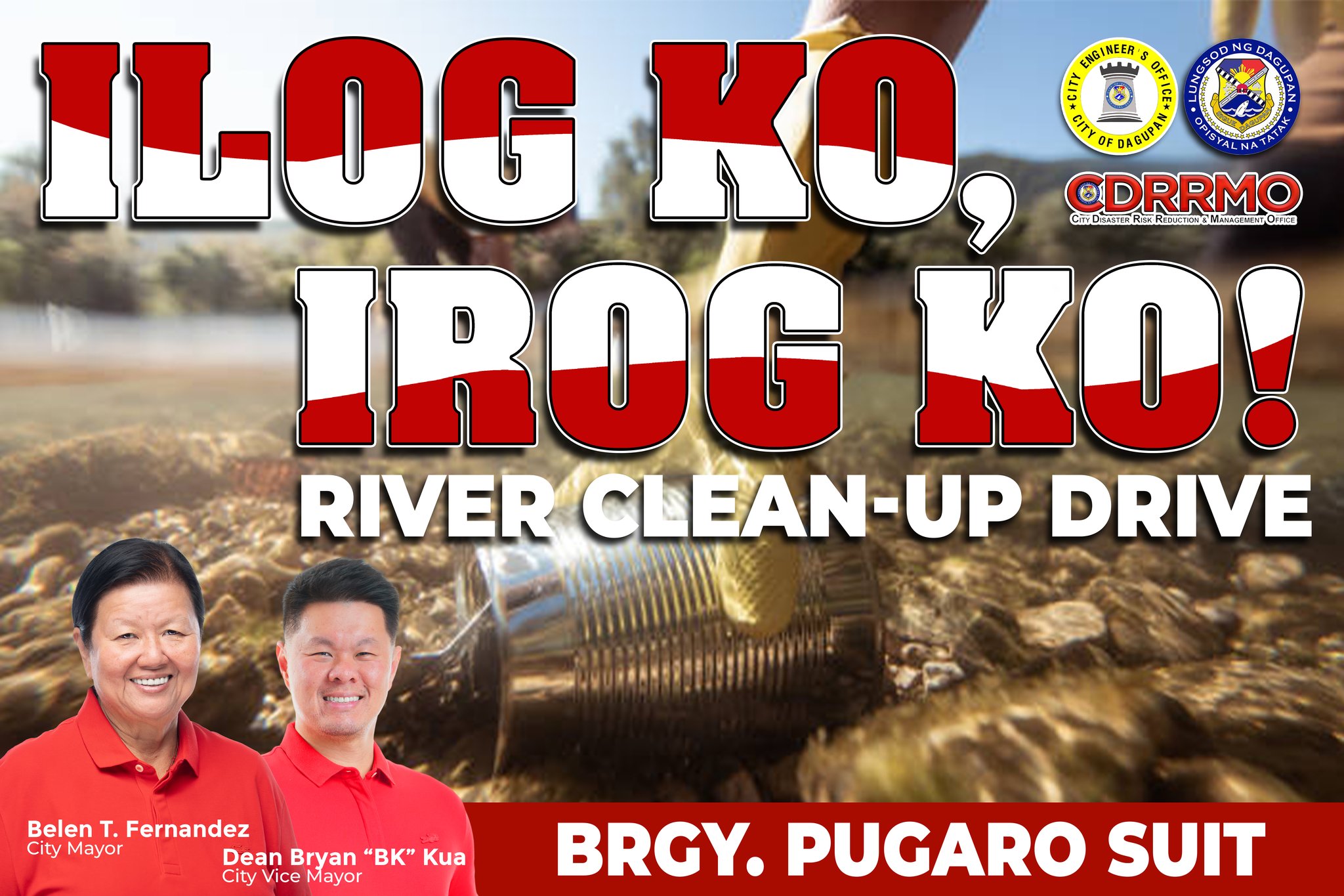 ILOG KO, IROG KO river clean-up... - Mayor Belen T. Fernandez | Facebook