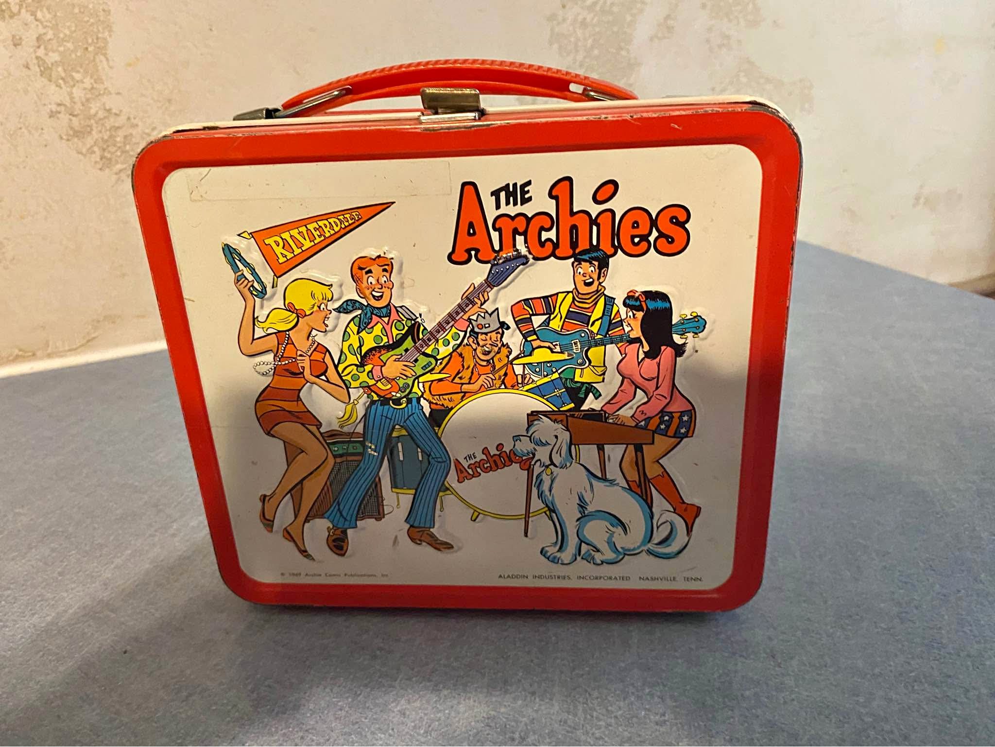 1969 Vintage The Archie’s Metal Lunch Box - Storage Bins & Baskets ...