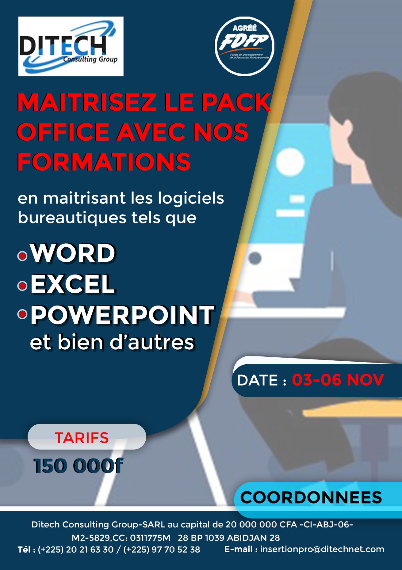 Formation bureautique... - Ditech insertion professionnelle | Facebook
