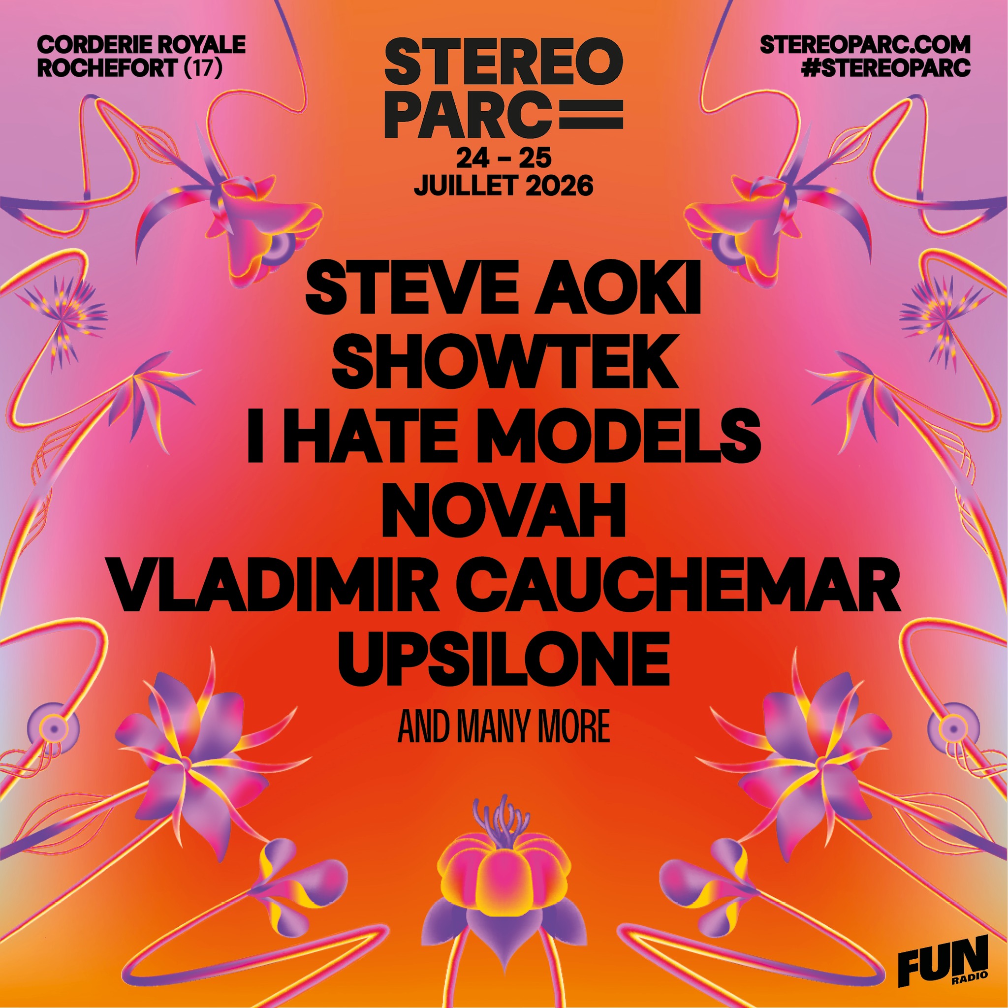 Stereoparc Festival - 🦩 Programme de la journée ☄ JOUR-J ! 😍 On vous ...
