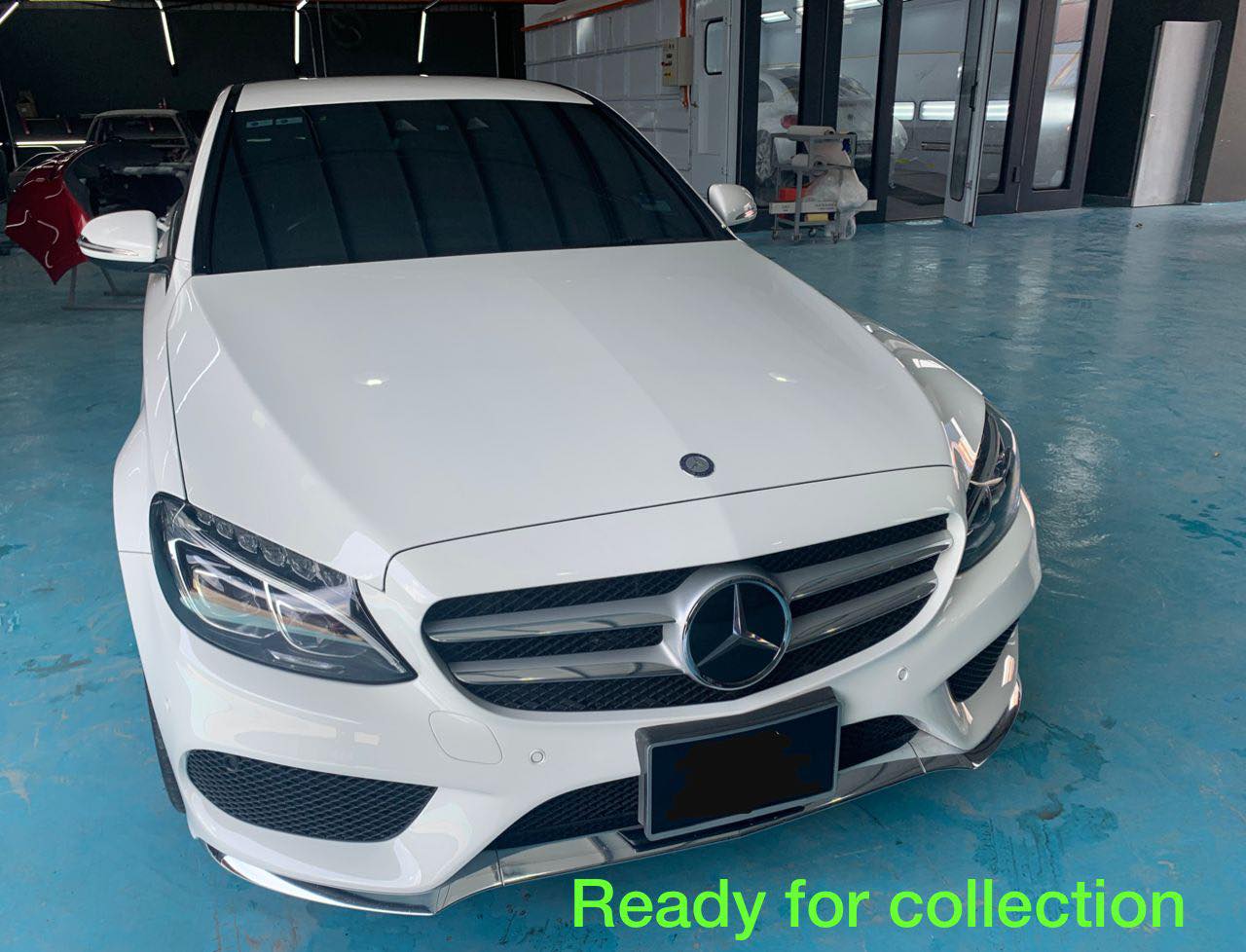 Mercedes Code 149 9149 Polar White Basecoat Clearcoat Auto Paint Kit Options