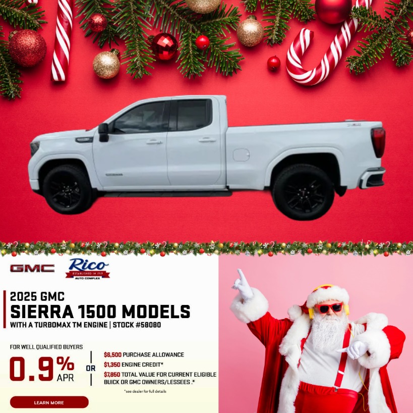 The 2026 GMC Sierra 1500 Elevation... - Rico Auto Complex | Facebook