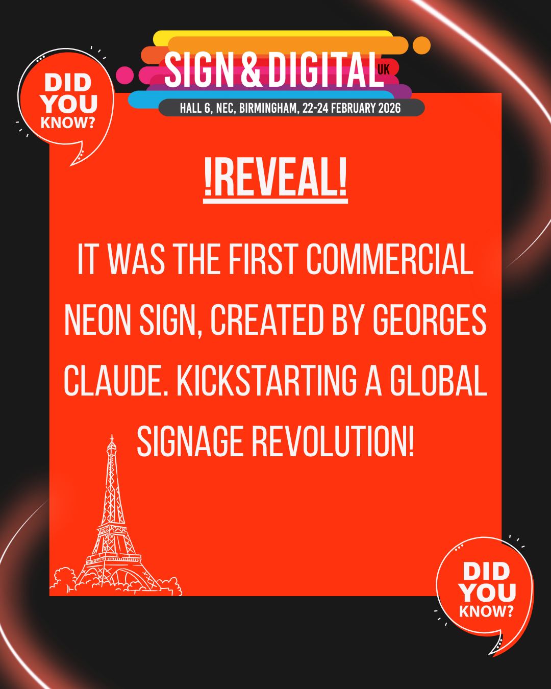 Sign - 📍The reveal is here! 💫The invention that sparked the beginning ...