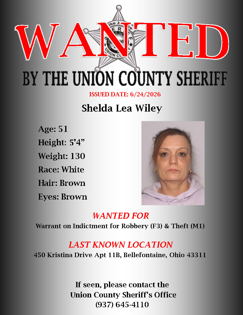 WANTED WEDNESDAY - June 24, 2026 This week's most wanted in Union