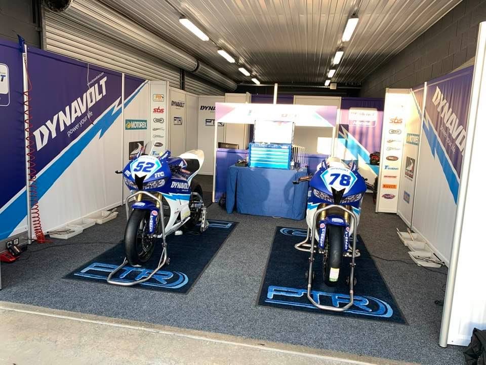 The all-new Dynavolt Honda garage... - PTR Triumph Racing | Facebook