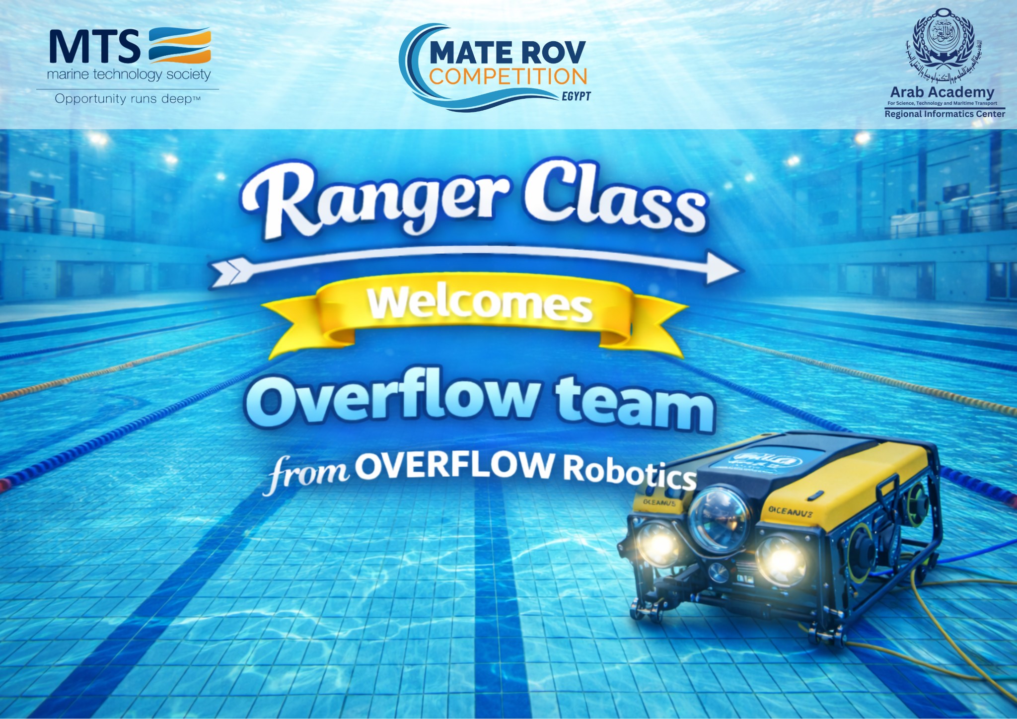 🌊 Ranger Class... - MATE Egypt Regional ROV Competition | Facebook