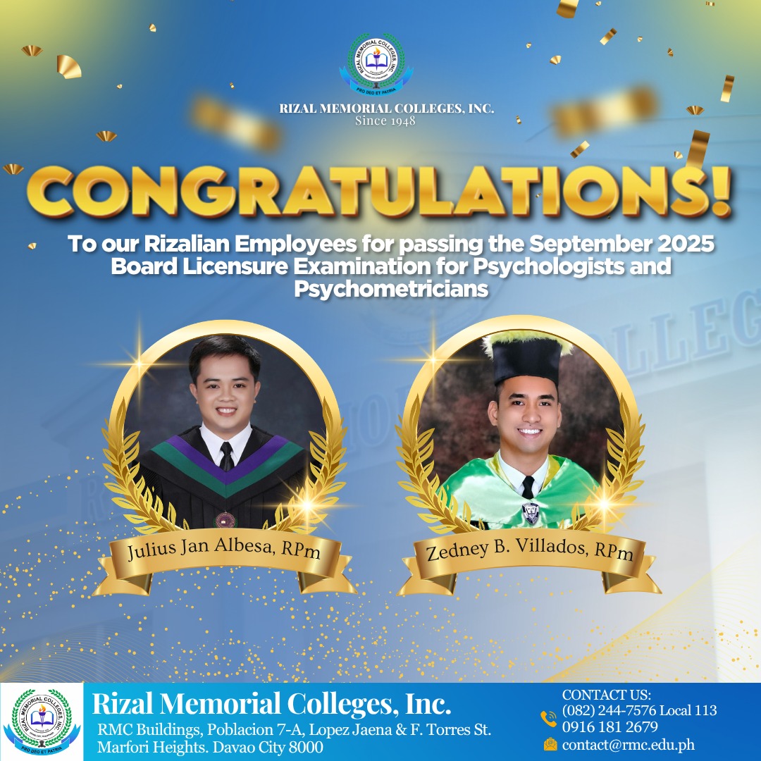 RMC SSG - Supreme Student Government | Davao City