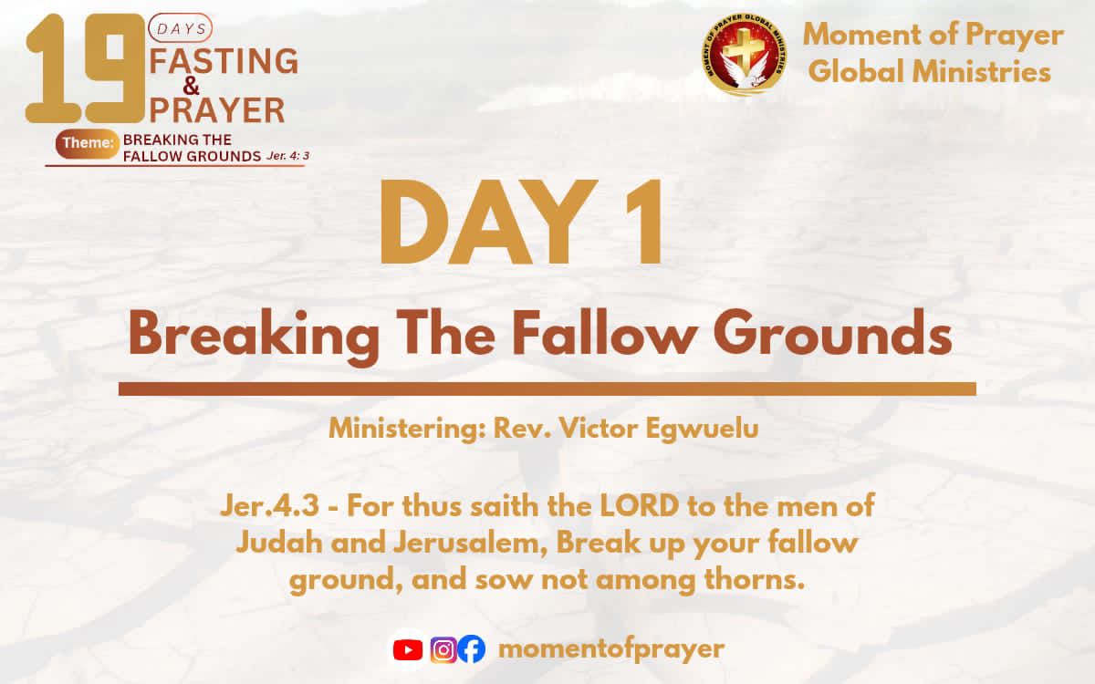 Moment of Prayer (MOP) Global Ministries | FASTING AND PRAYER DAY 1 ...