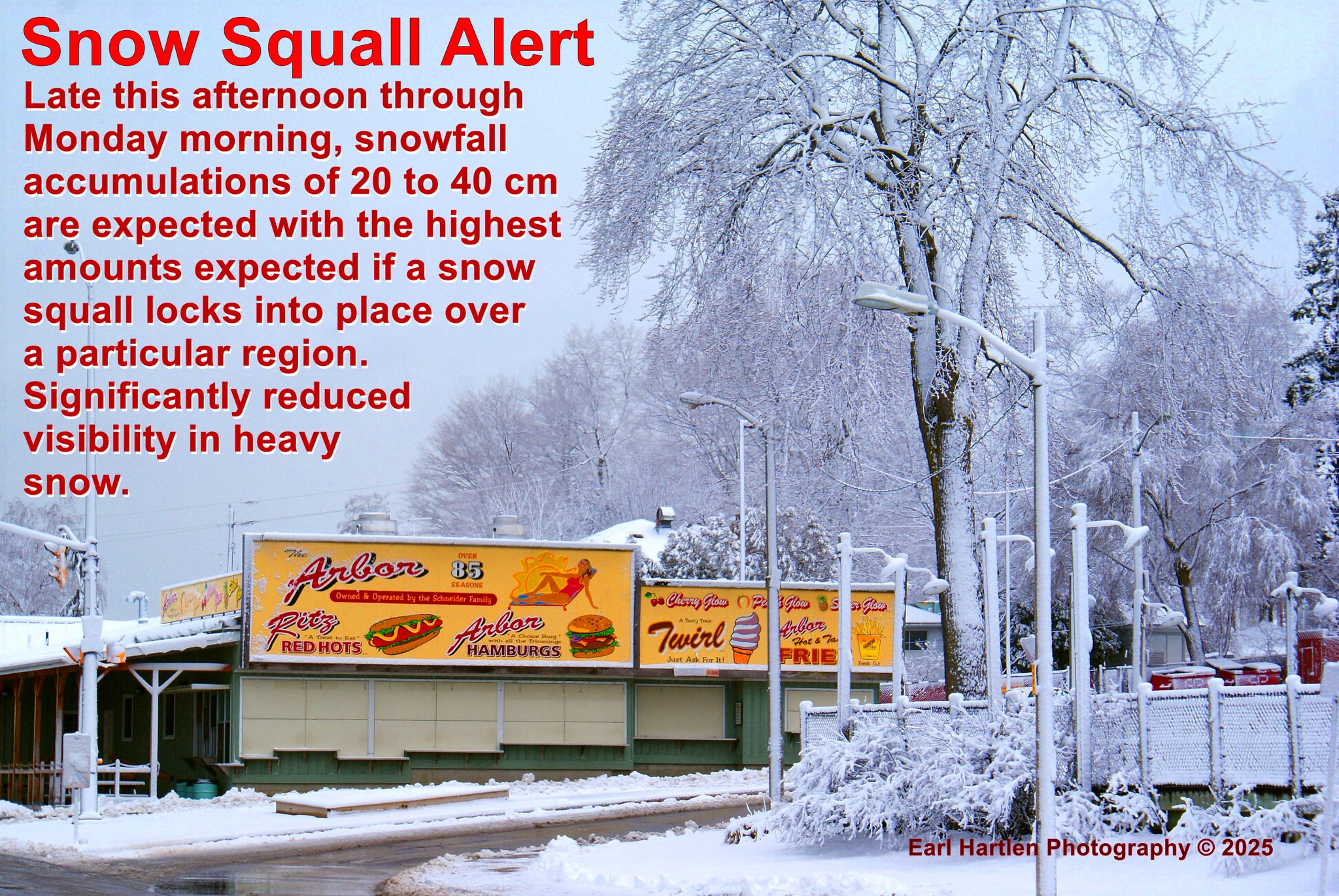Earl - SNOW SQUALL ALERT Late this afternoon through Monday morning ...