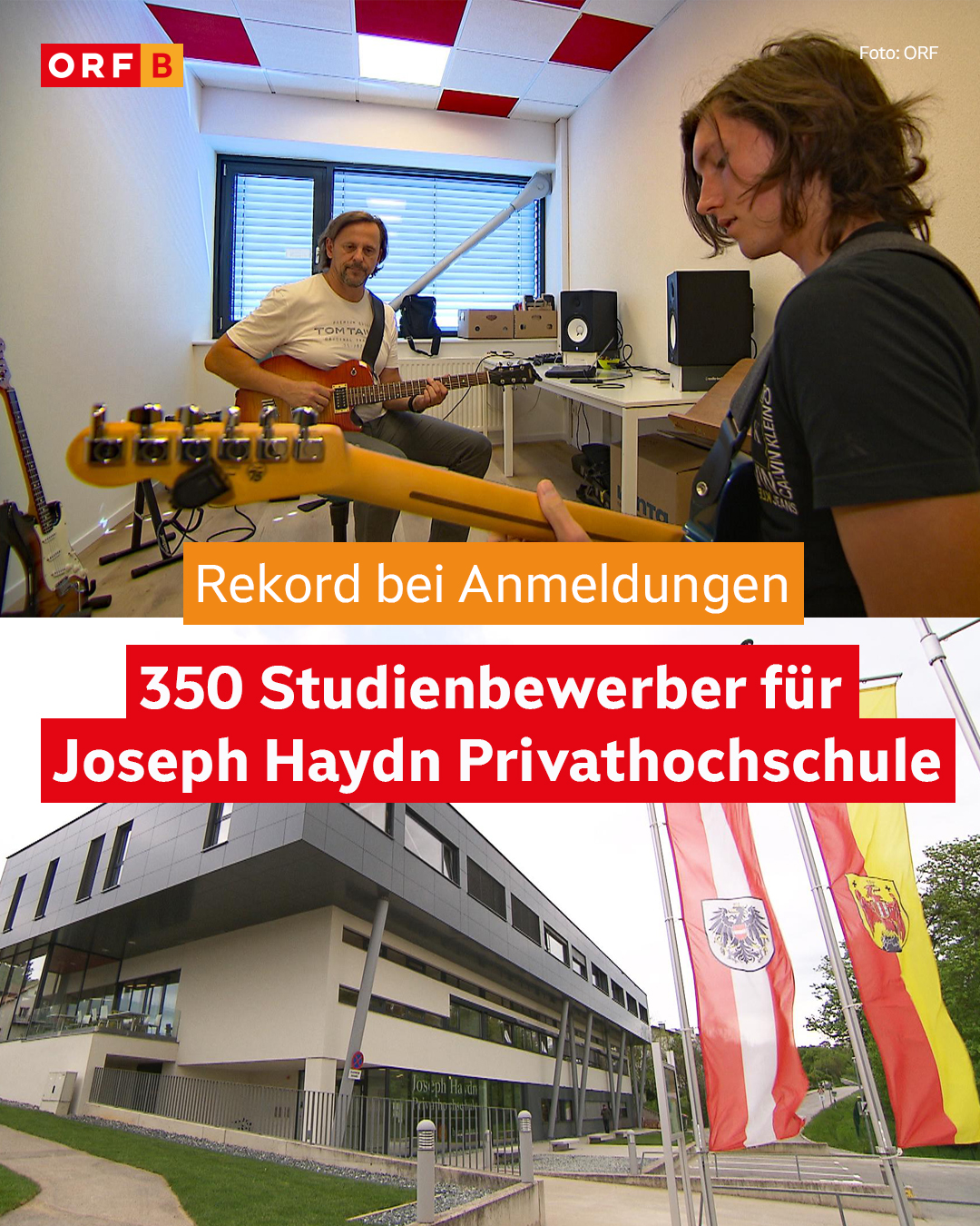 ORF Burgenland - Die Joseph Haydn Privathochschule... | Facebook