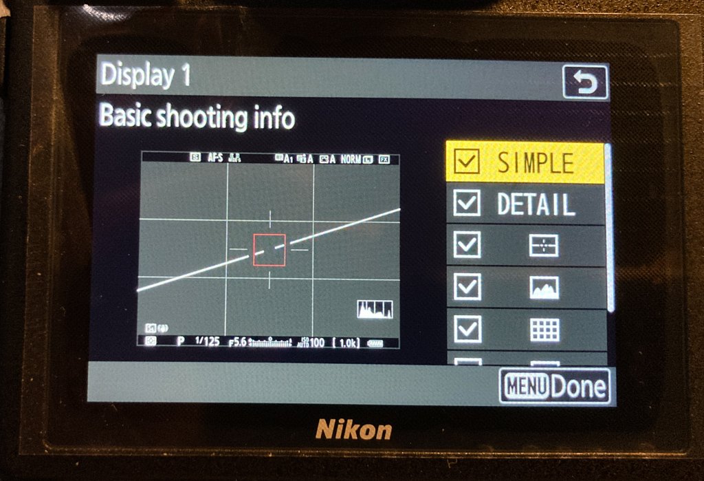 Nikon Z 9 Users Group | I am unable to get a histogram to display in my ...