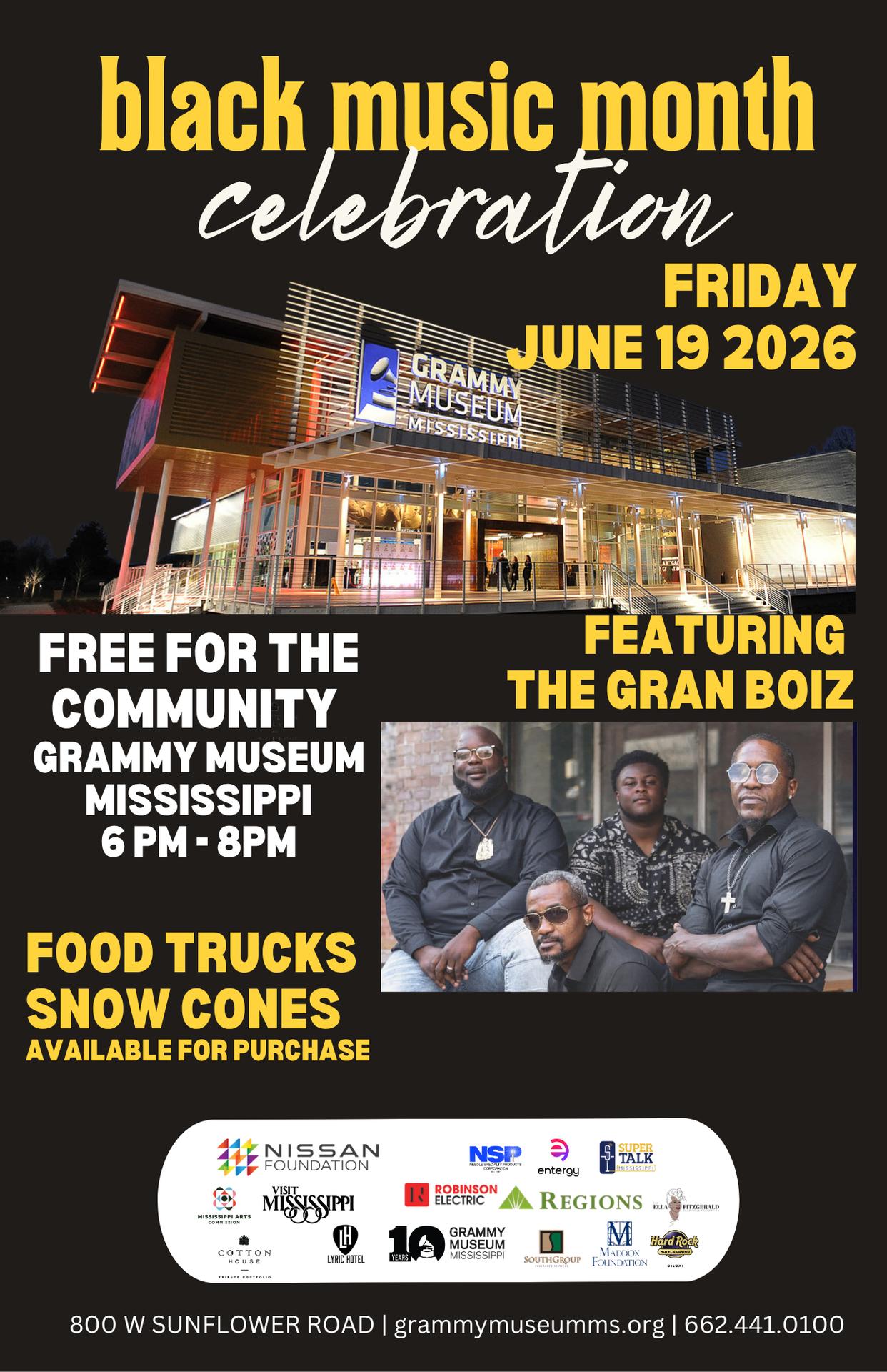 🎶 Join us for a night of music, community, and celebration at
