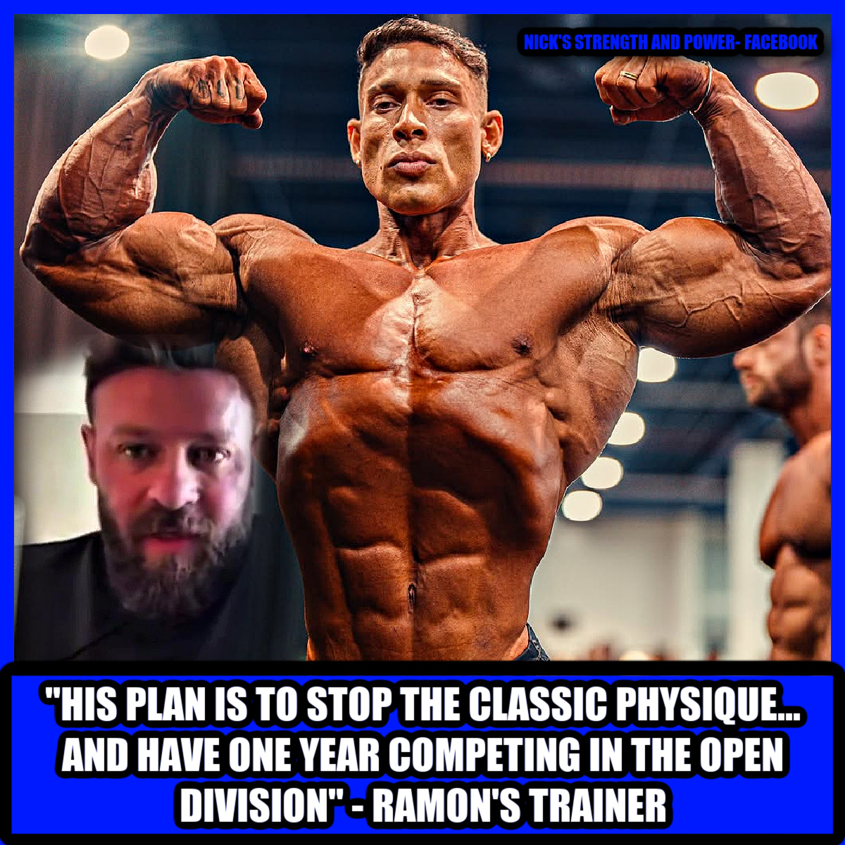 Nick's - In a recent Interview Ramon Dino's trainer, Fabricio Pacholok ...