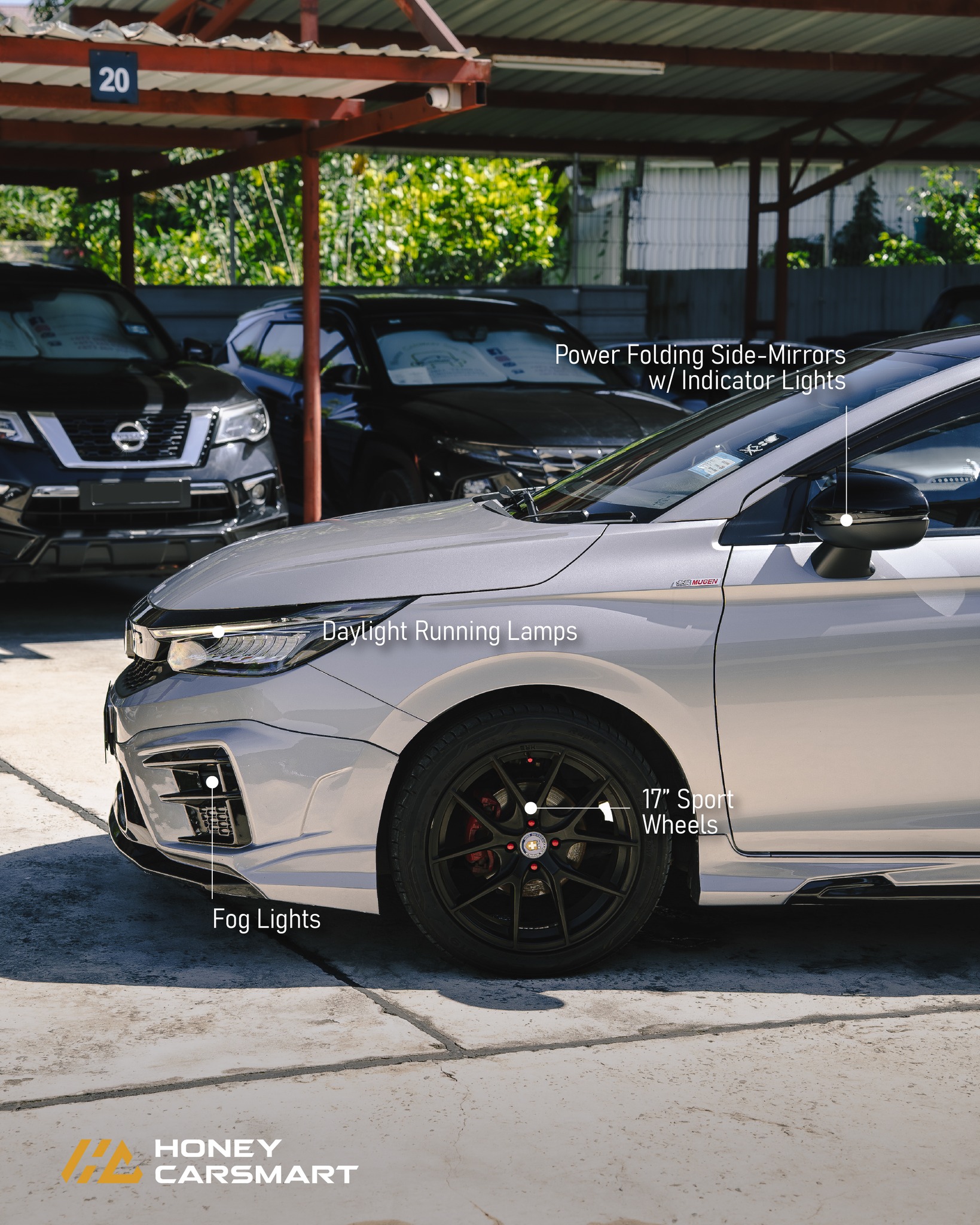 🚗 2023 Honda City 1.5L I-VTEC RS CVT (A) 📍 Mileage: 41,786 KMS