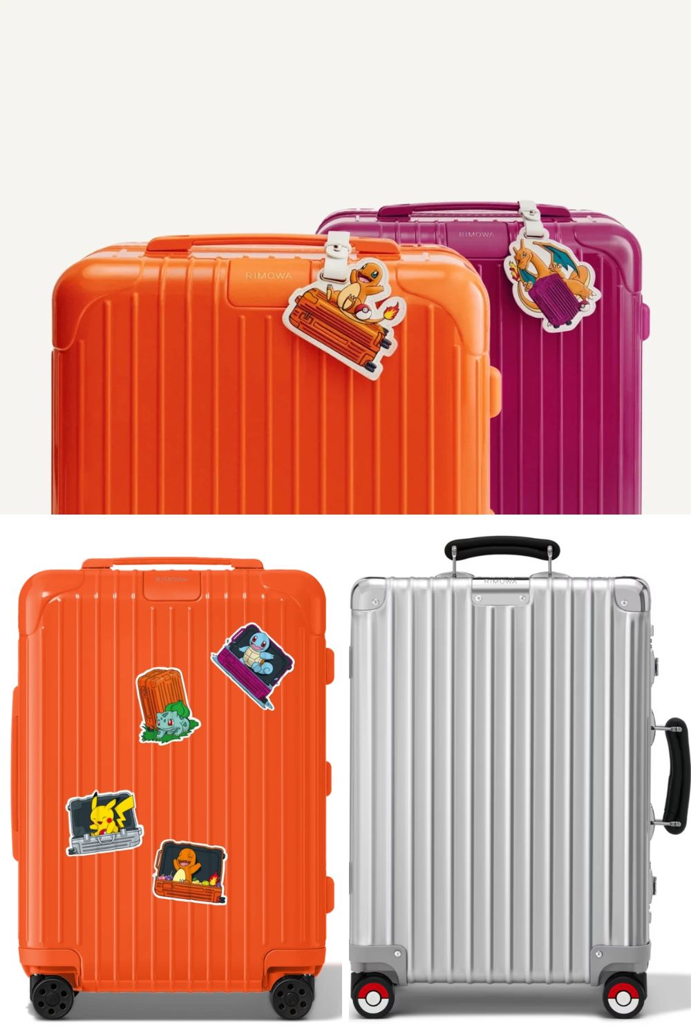 More than travel gear, the RIMOWA x Pokémon luggage collection