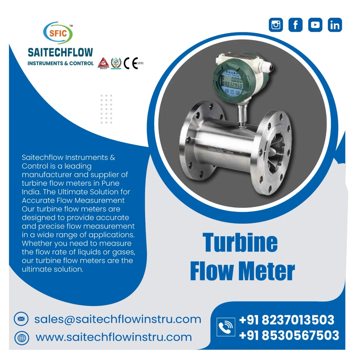 Saitech Flow Instruments & Control | Pune